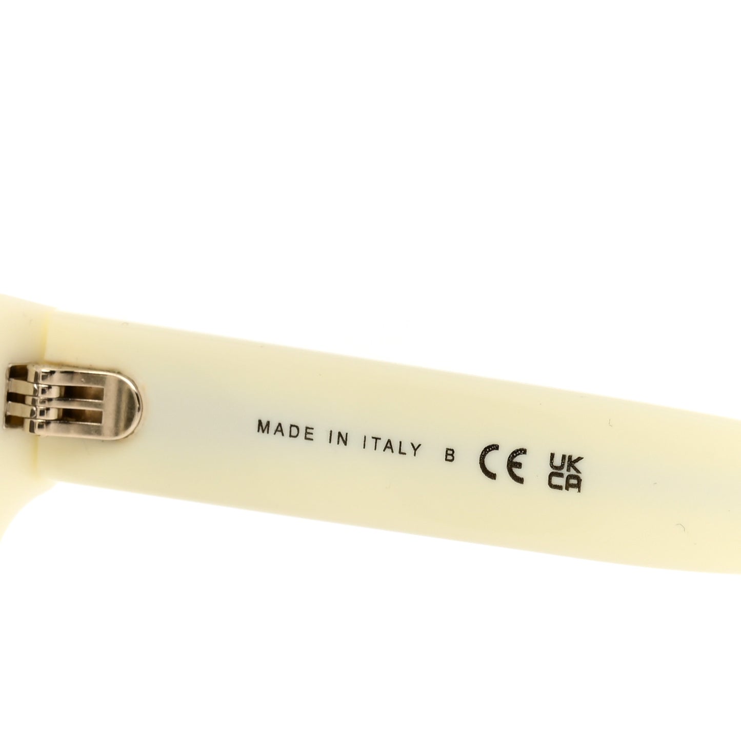 Acetate Pearl Square CC Sunglasses 5482 White
