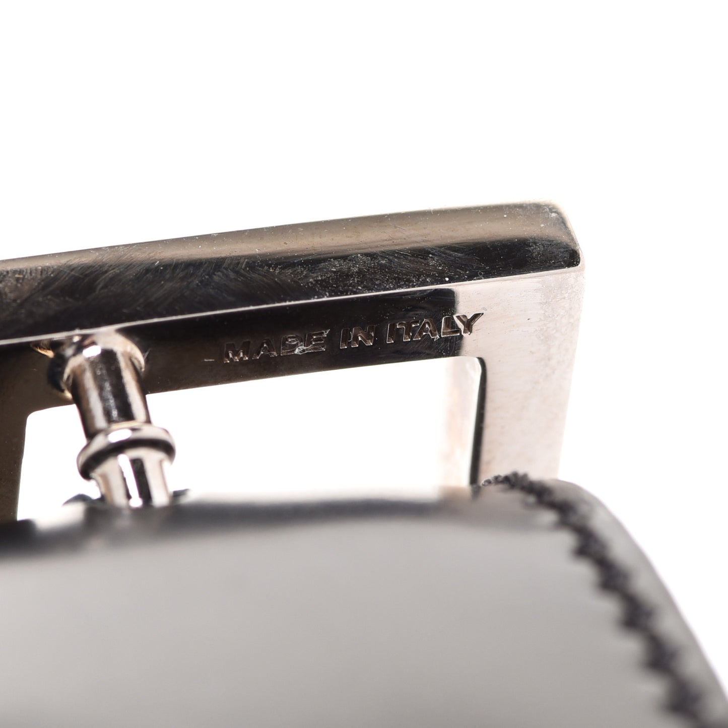 Calfskin FF Belt 110 Black