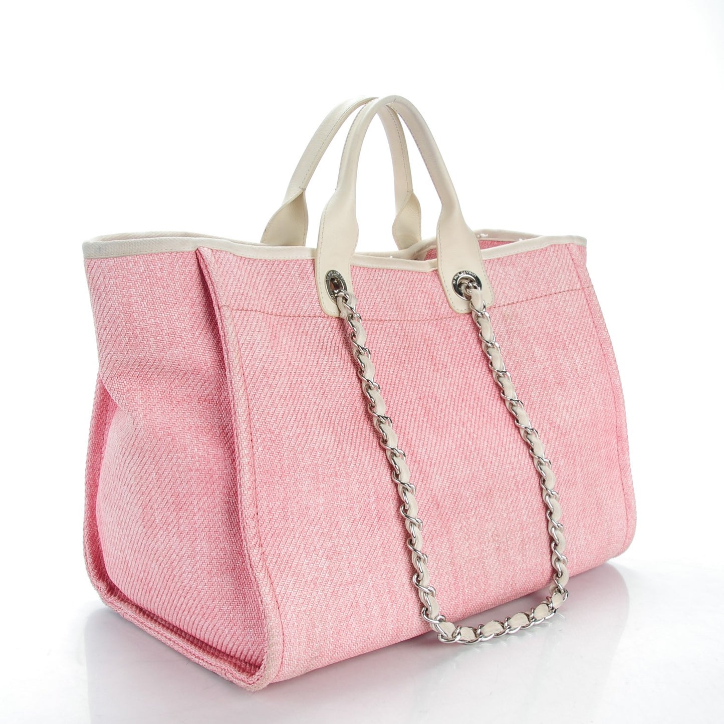 Canvas Large Deauville Tote Pink