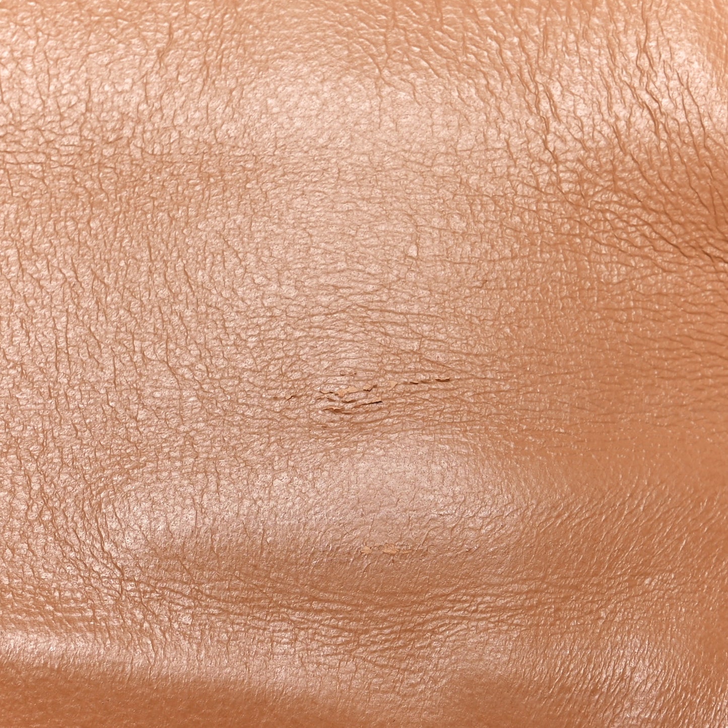 Natural Calfskin Small Trapeze Tan