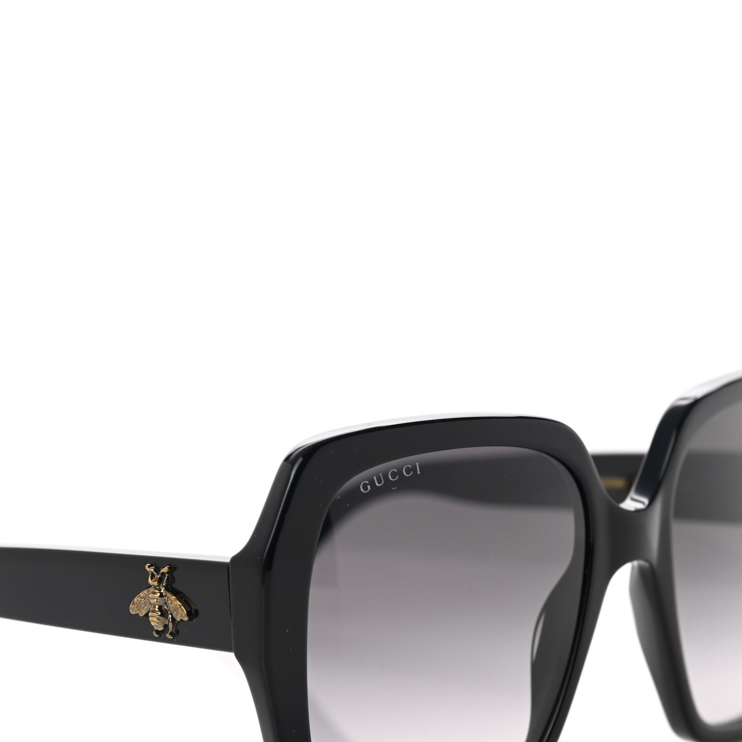 Acetate Square Frame GG0096S Sunglasses Black