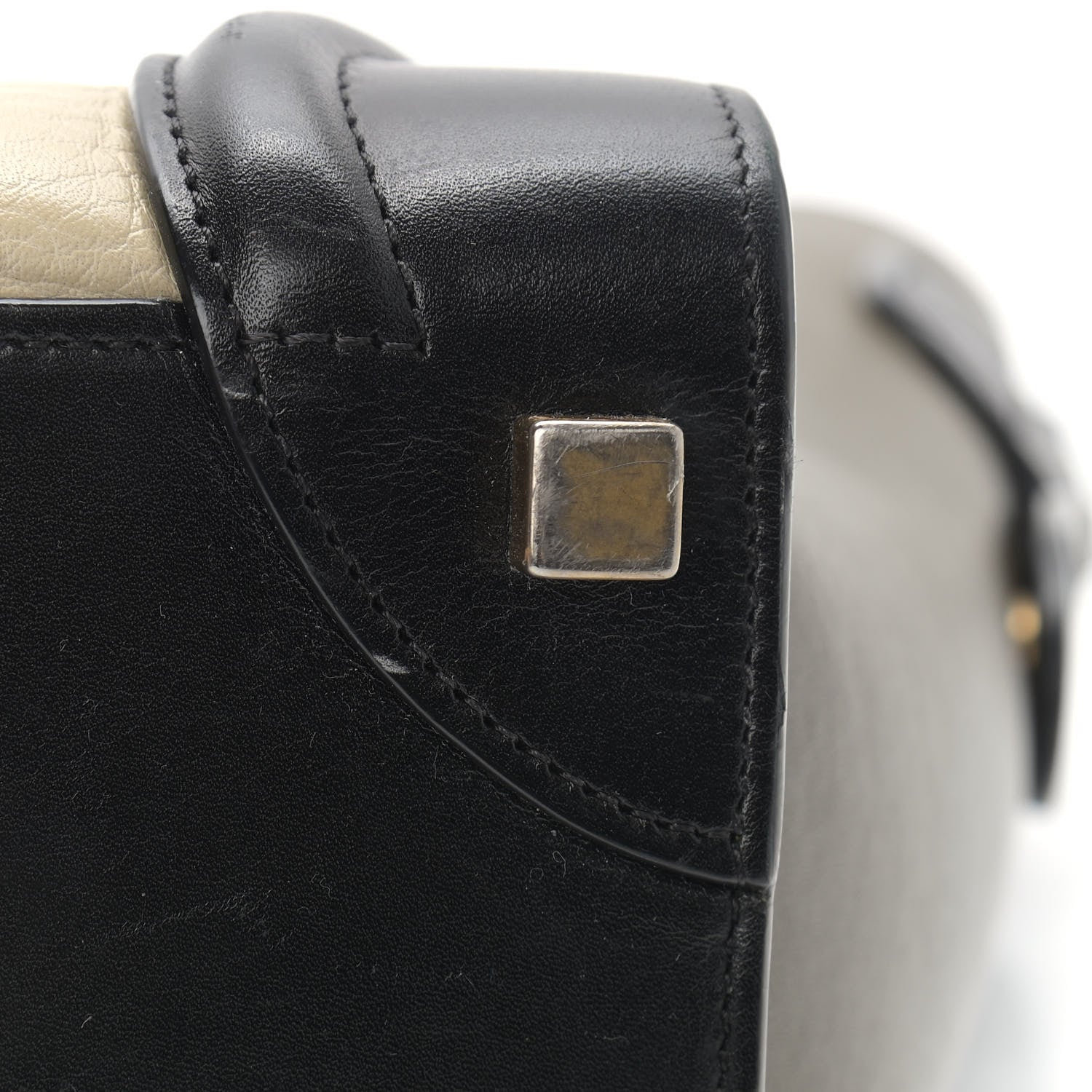 Celine Textured Calfskin Micro Tri-Color Luggage Olive 15 of 17