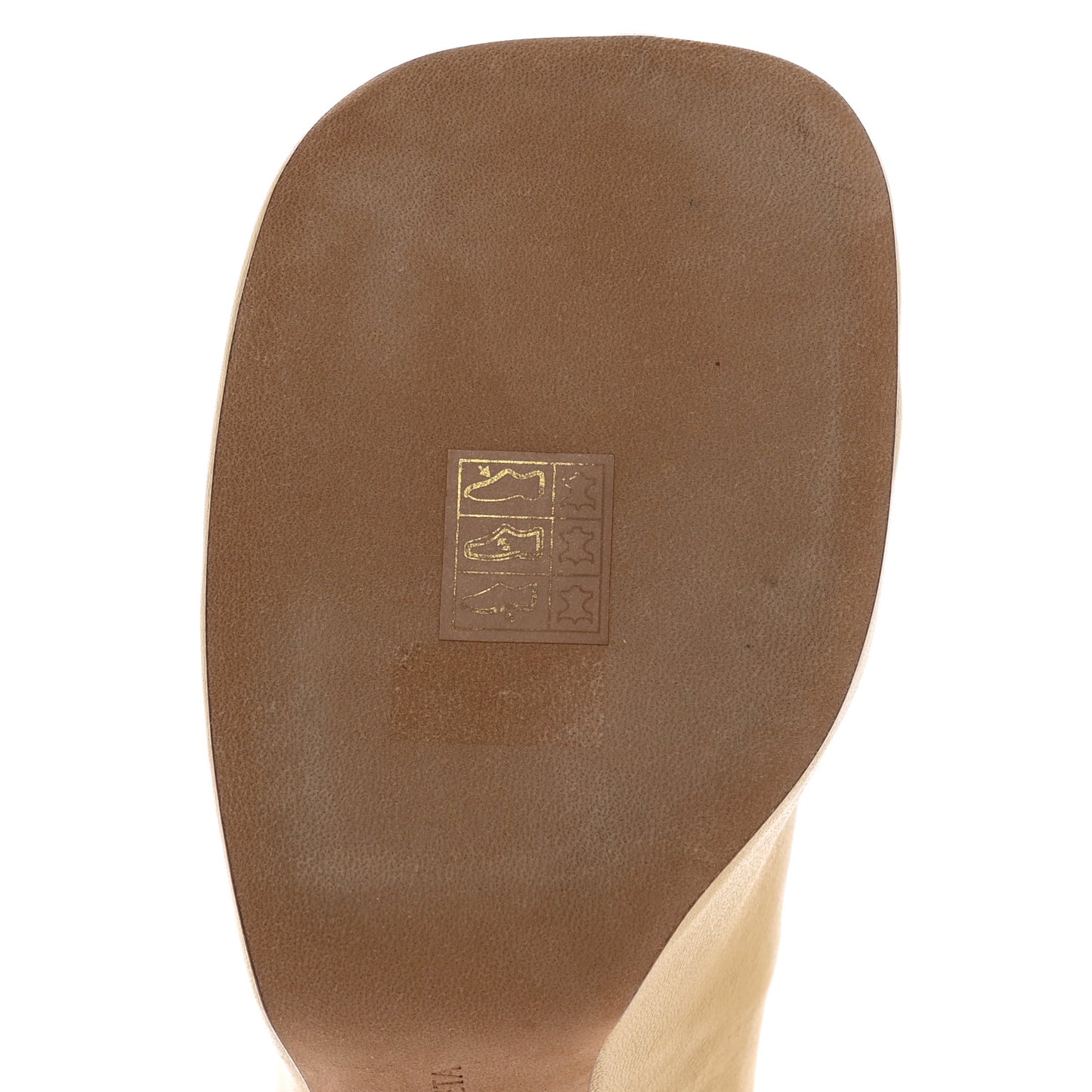 Nappa BV Bold Platform Square Toe Ankle Boots 36 Butter