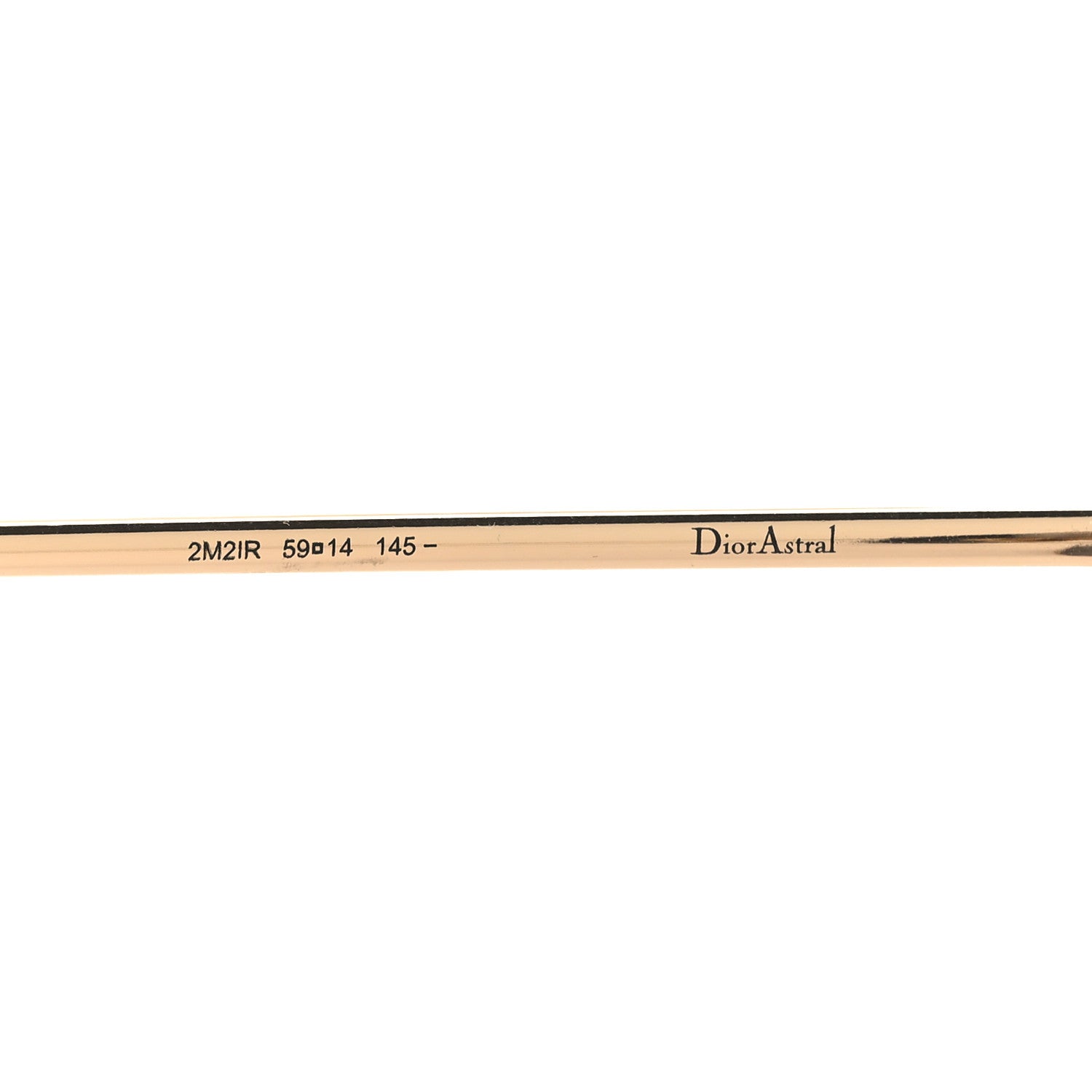 Christian Dior Metal DiorAstral Aviator Sunglasses Gold 6 of 7