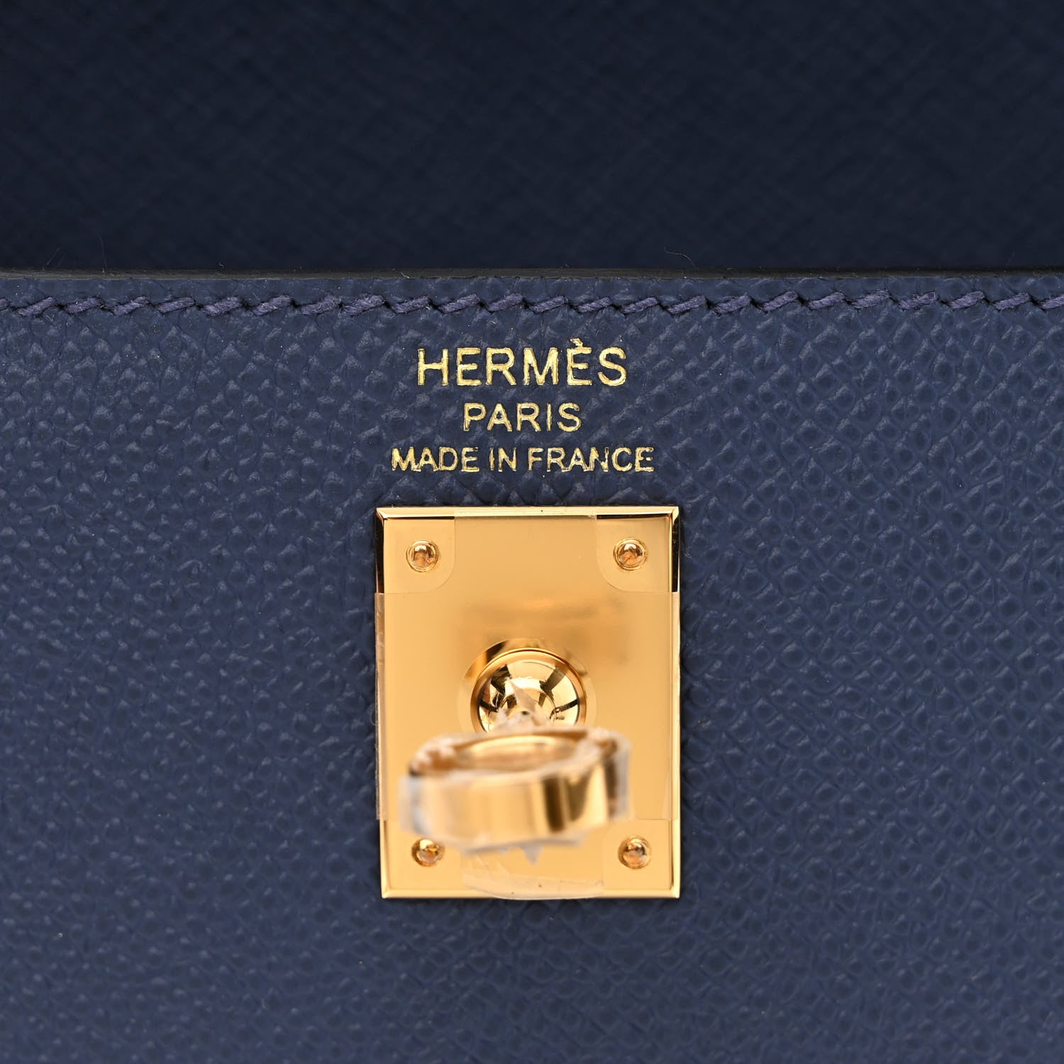 Hermes Epsom Kelly Sellier 25 Bleu Navy 6 of 11