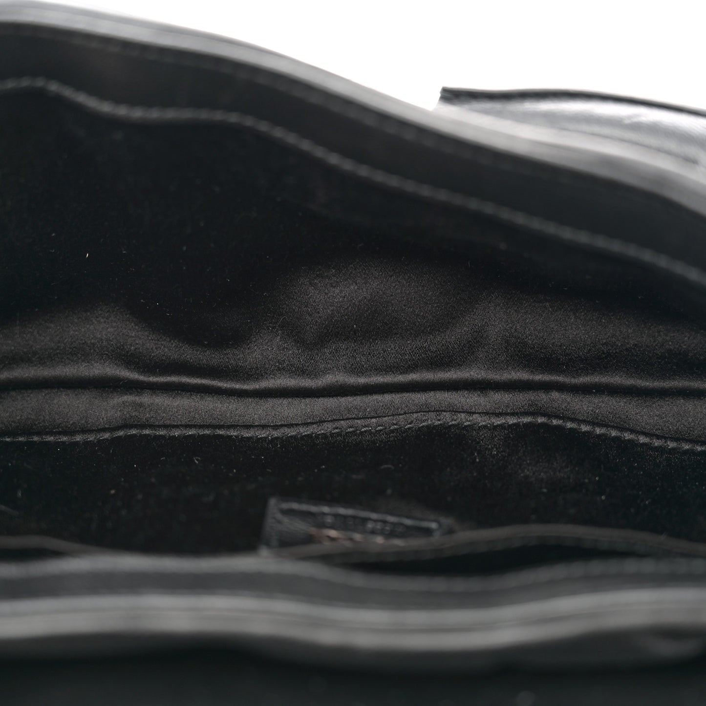Nappa Vertical Matelasse Medium Maxi Horsebit Chain Shoulder Bag Black