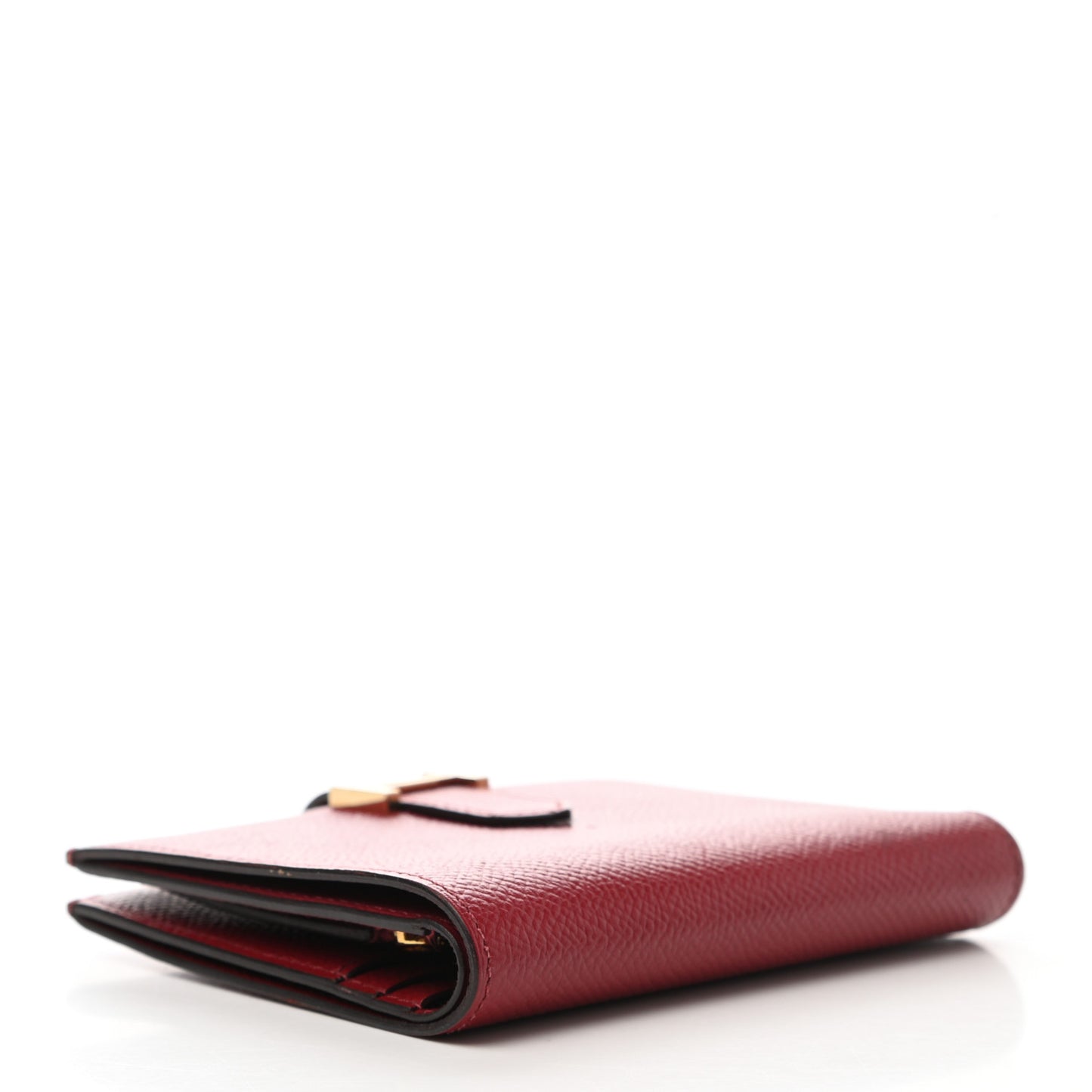Epsom Bearn Compact Wallet Rouge Grenat