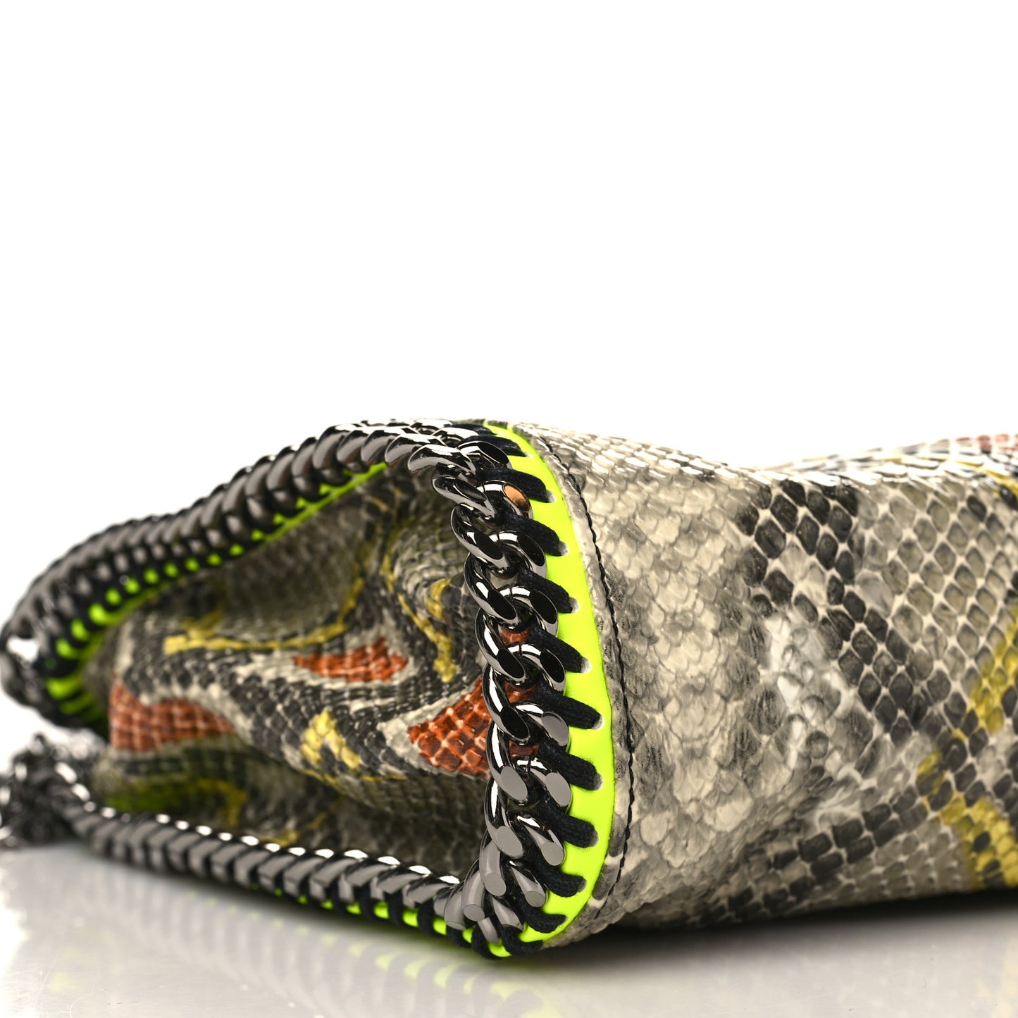 Eco Python Mini Falabella Tote Banana