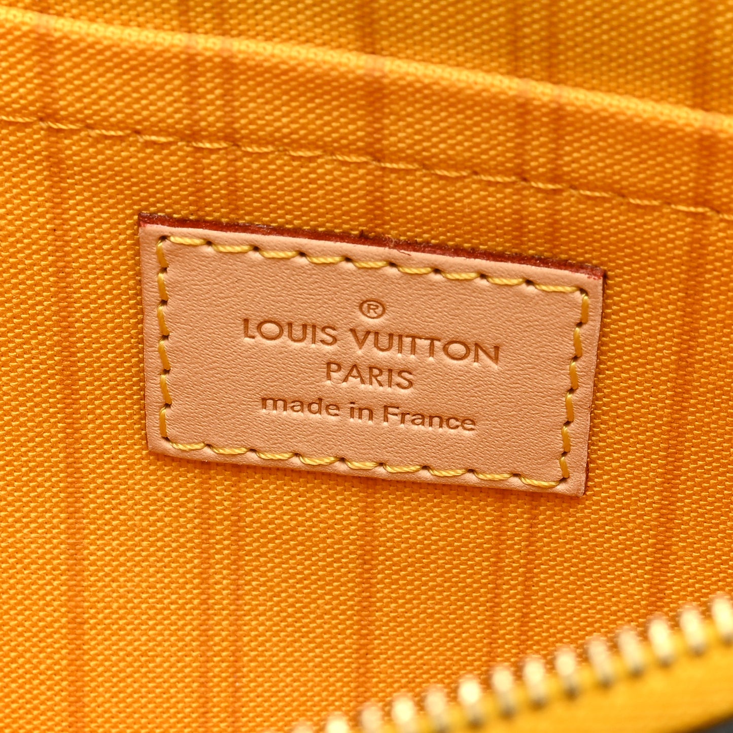 Monogram Tahitienne Neverfull MM GM Pochette Yellow