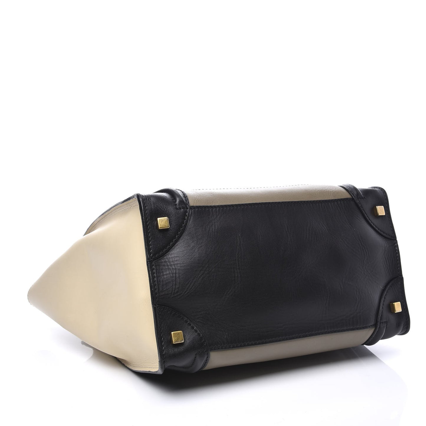 Smooth Calfskin Mini Tri-Color Luggage Grey