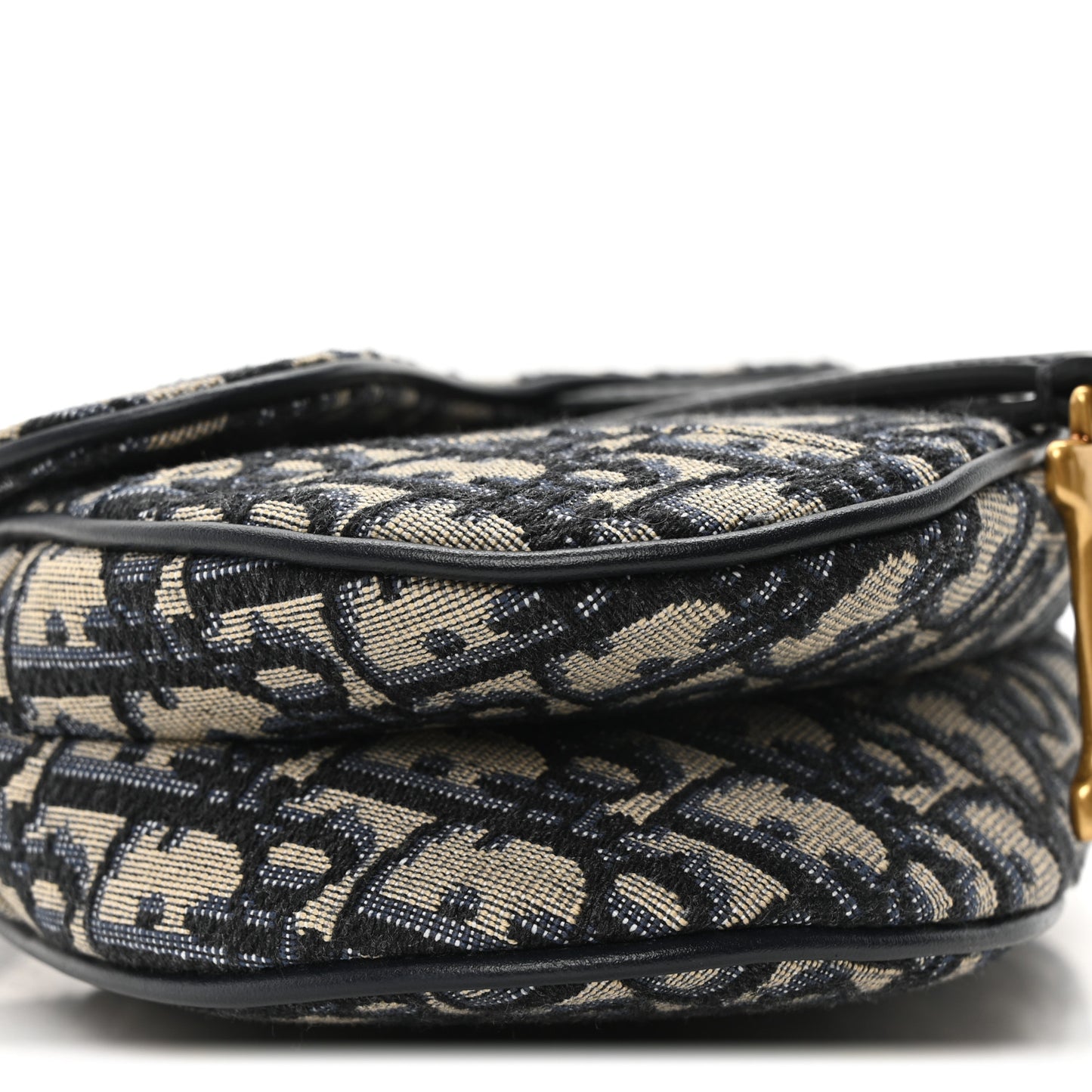 Oblique Mini Saddle Bag Blue