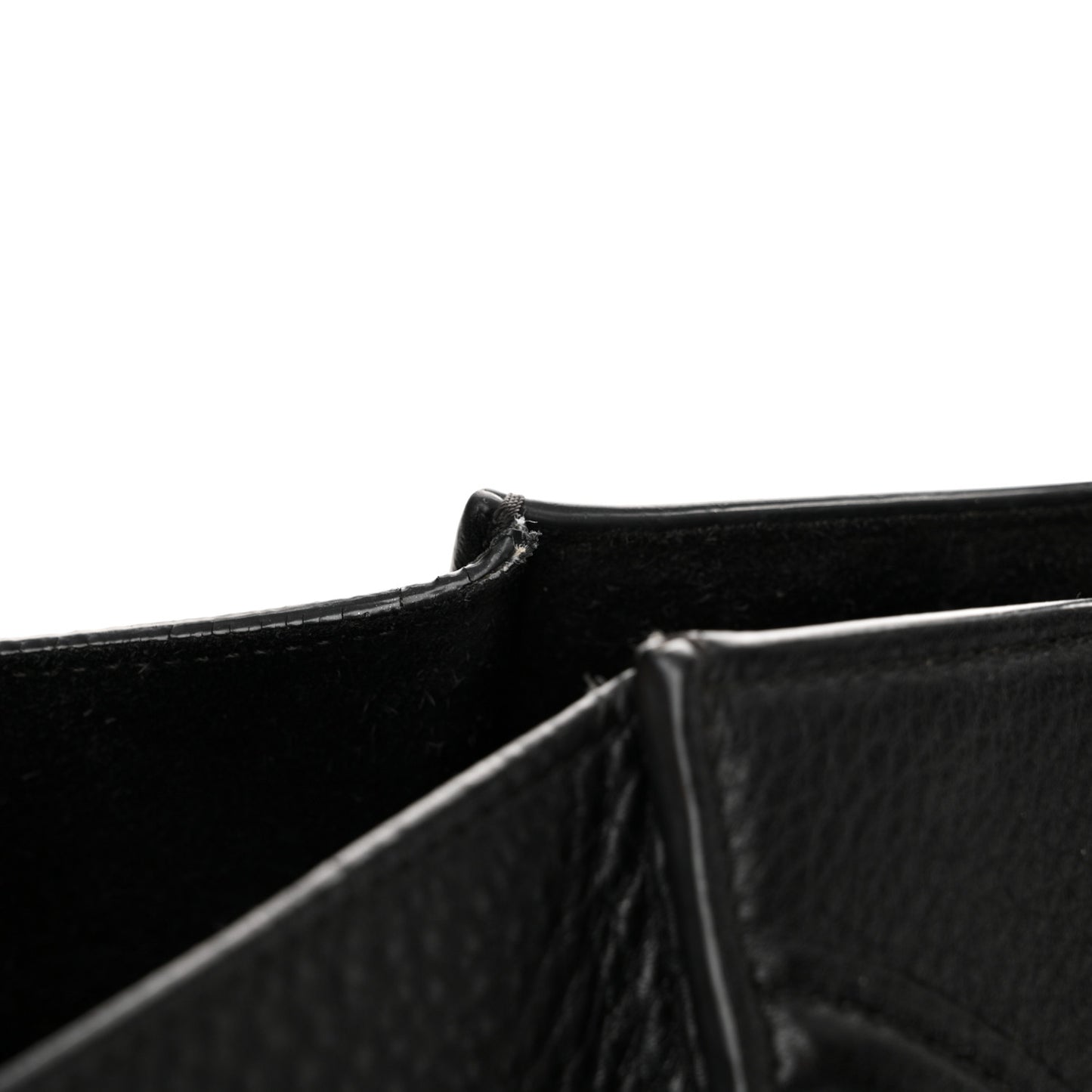 Grained Calfskin Medium Phantom Luggage Black