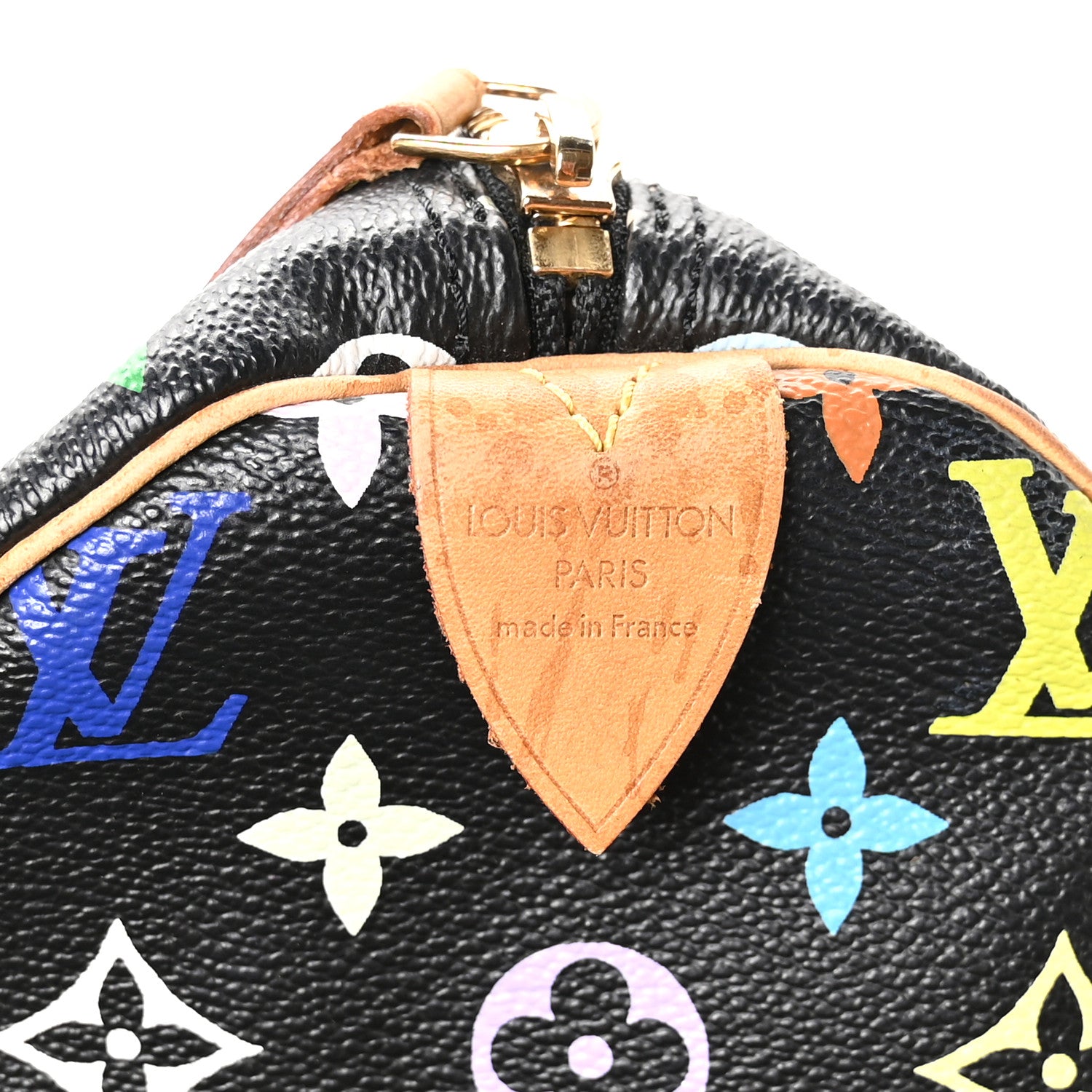 Louis Vuitton Monogram Multicolor Speedy 30 Black 6 of 11
