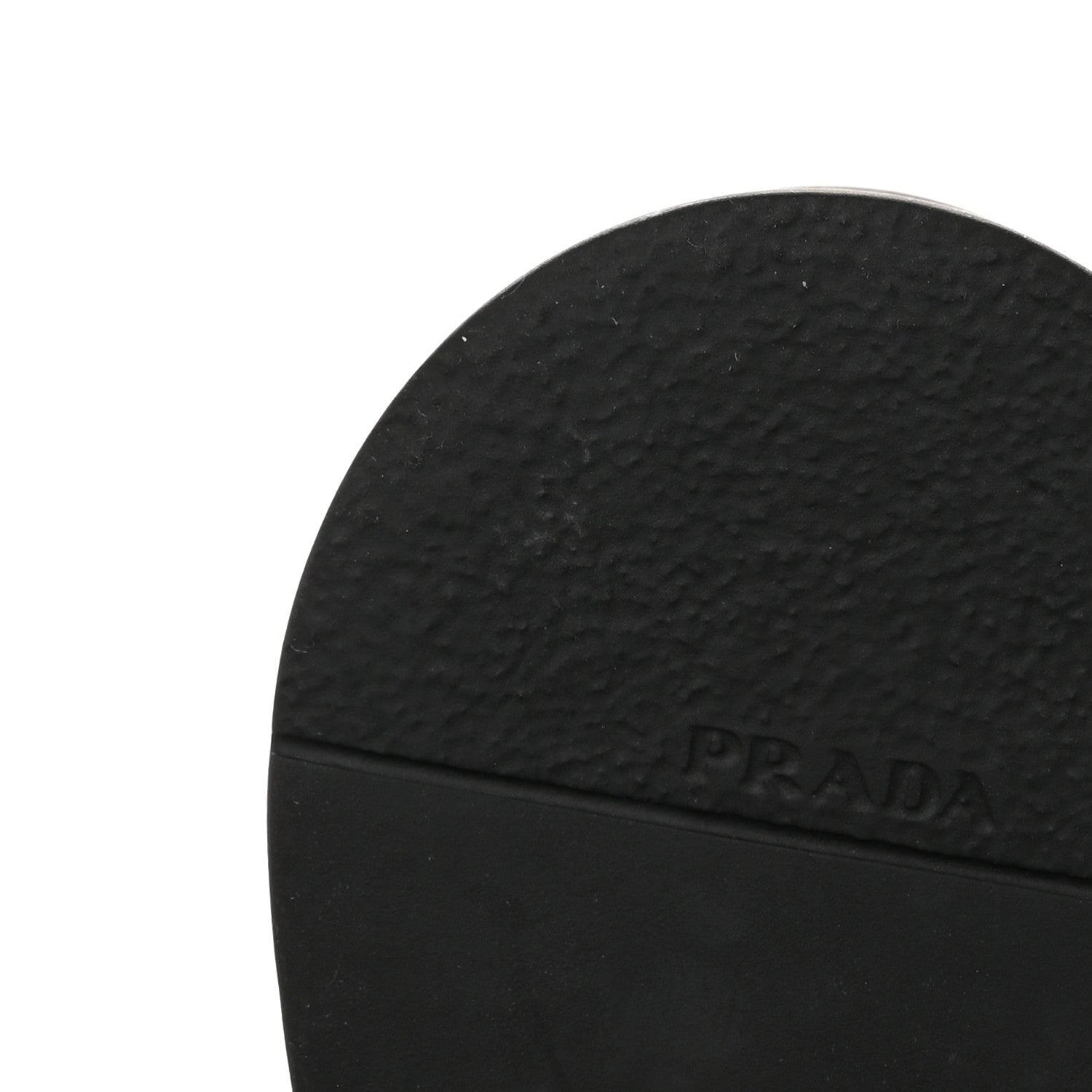 Prada Spazzolato Re-Nylon Metal Triangle Logo Womens 50mm Combat Boots 37 Blue 13 of 15