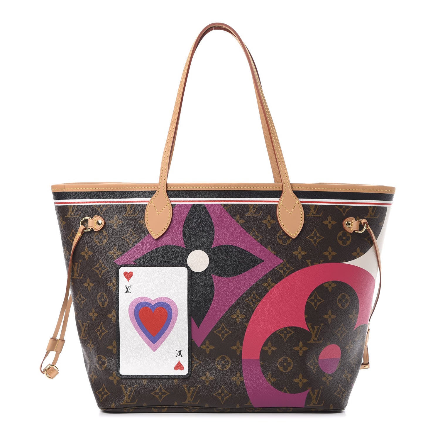 Louis Vuitton Monogram Game On Neverfull MM 1 of 10