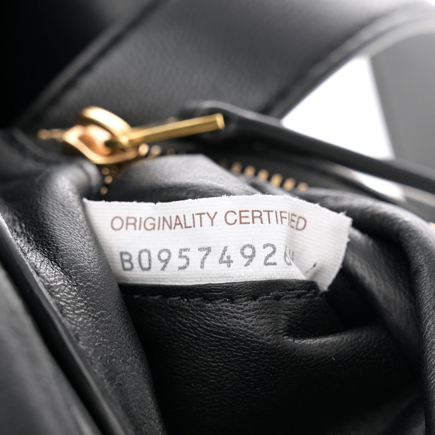 Nappa Maxi Intreccio Padded Cassette Crossbody Bag Black