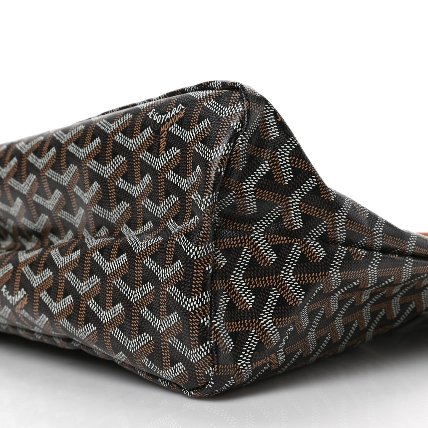 Goyardine Boheme Hobo Black Gold
