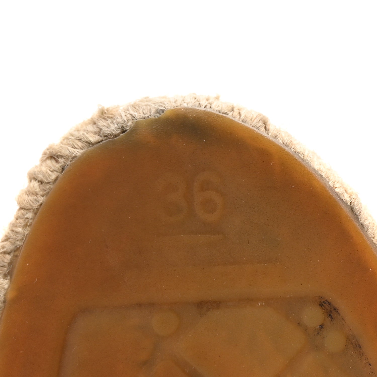 Chanel Lambskin CC Espadrilles 36 Navy Black 8 of 11