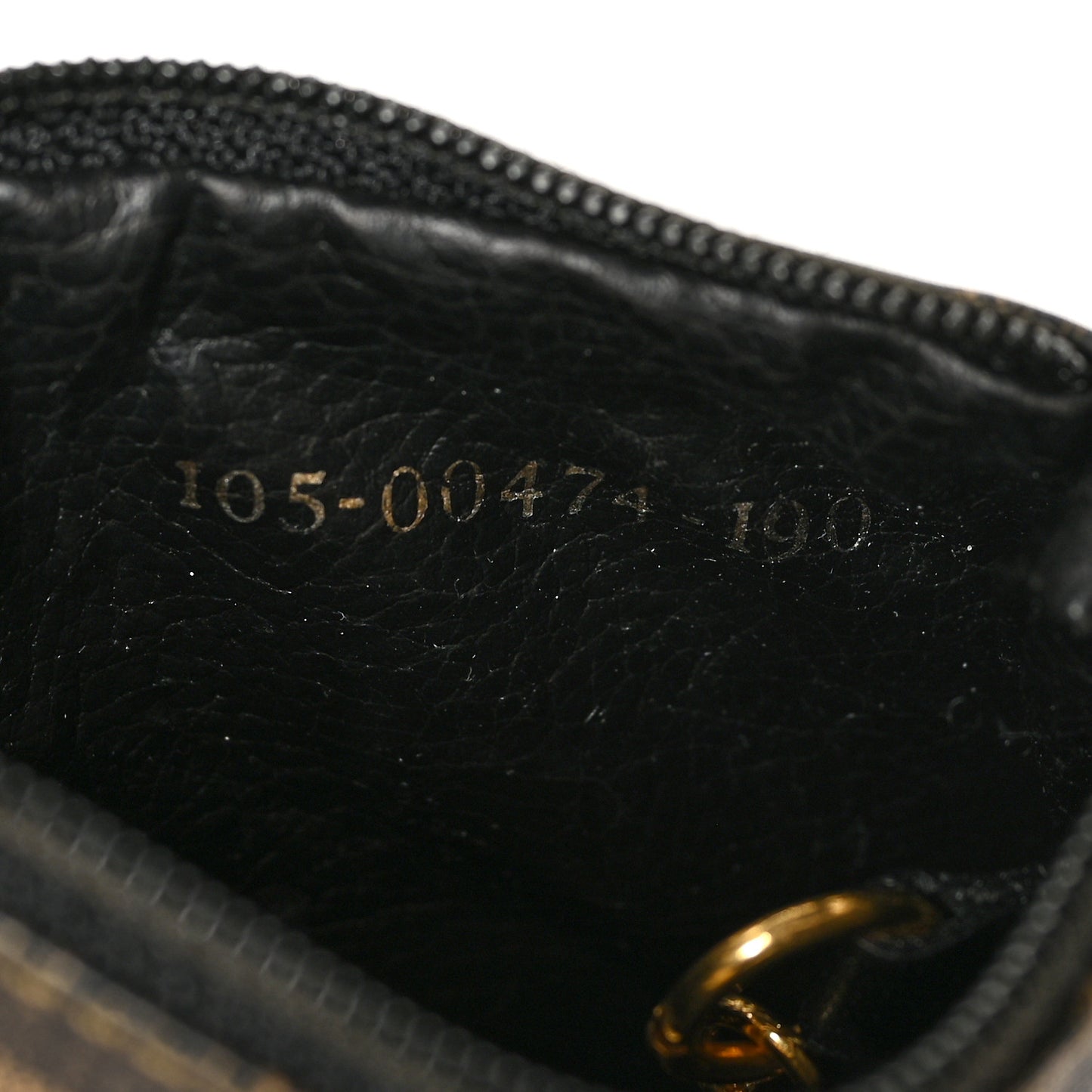 Zucca Coin Pouch Key Case Tobacco
