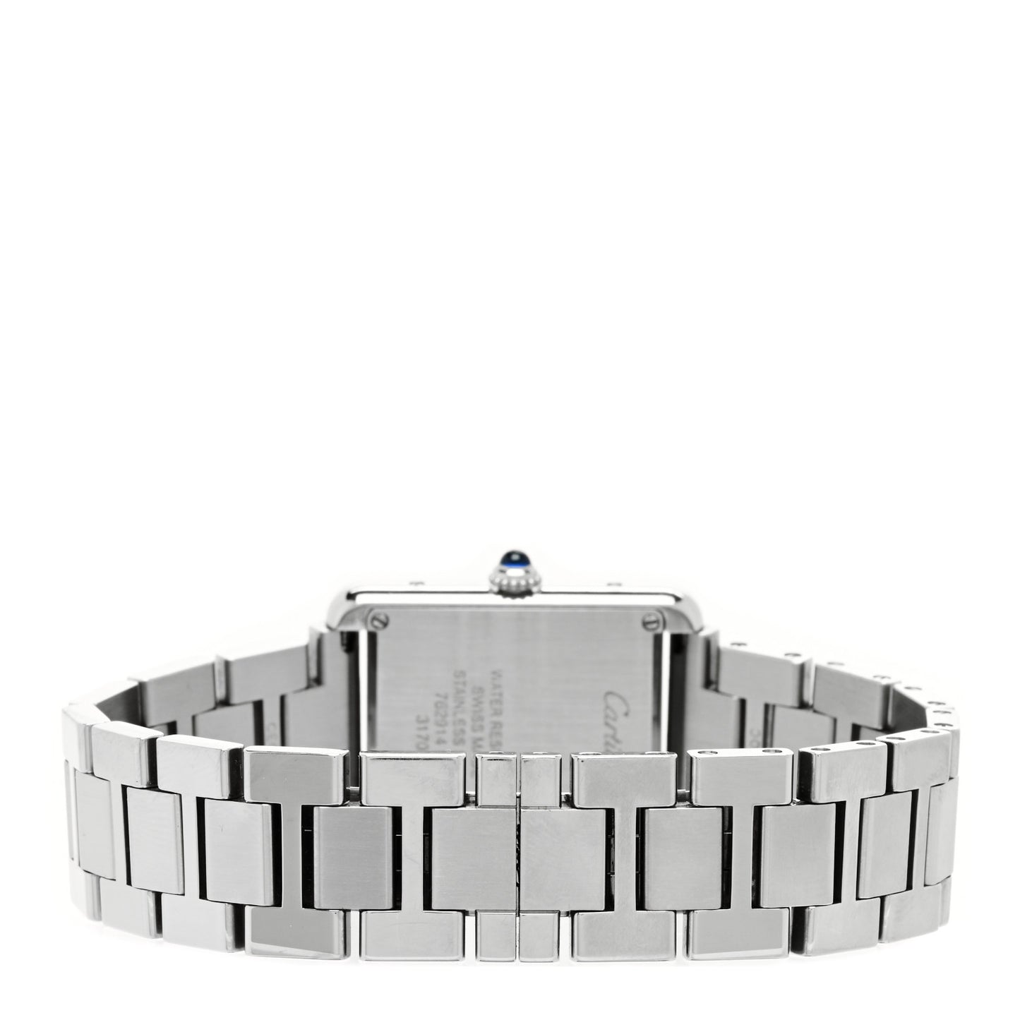 Stainless Steel 24mm Tank Solo Quartz Watch