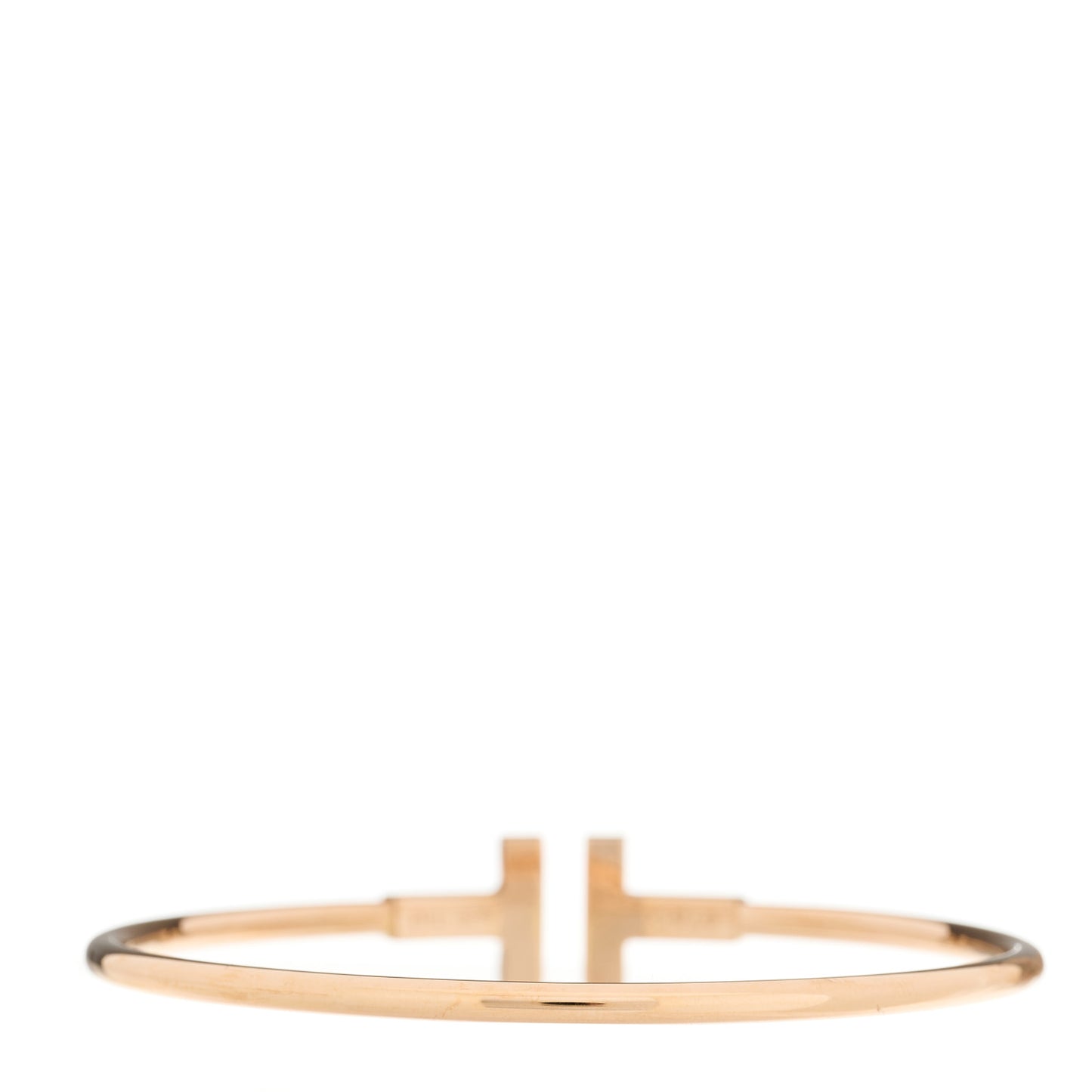 18K Rose Gold Diamond Mother of Pearl T Wire Bracelet