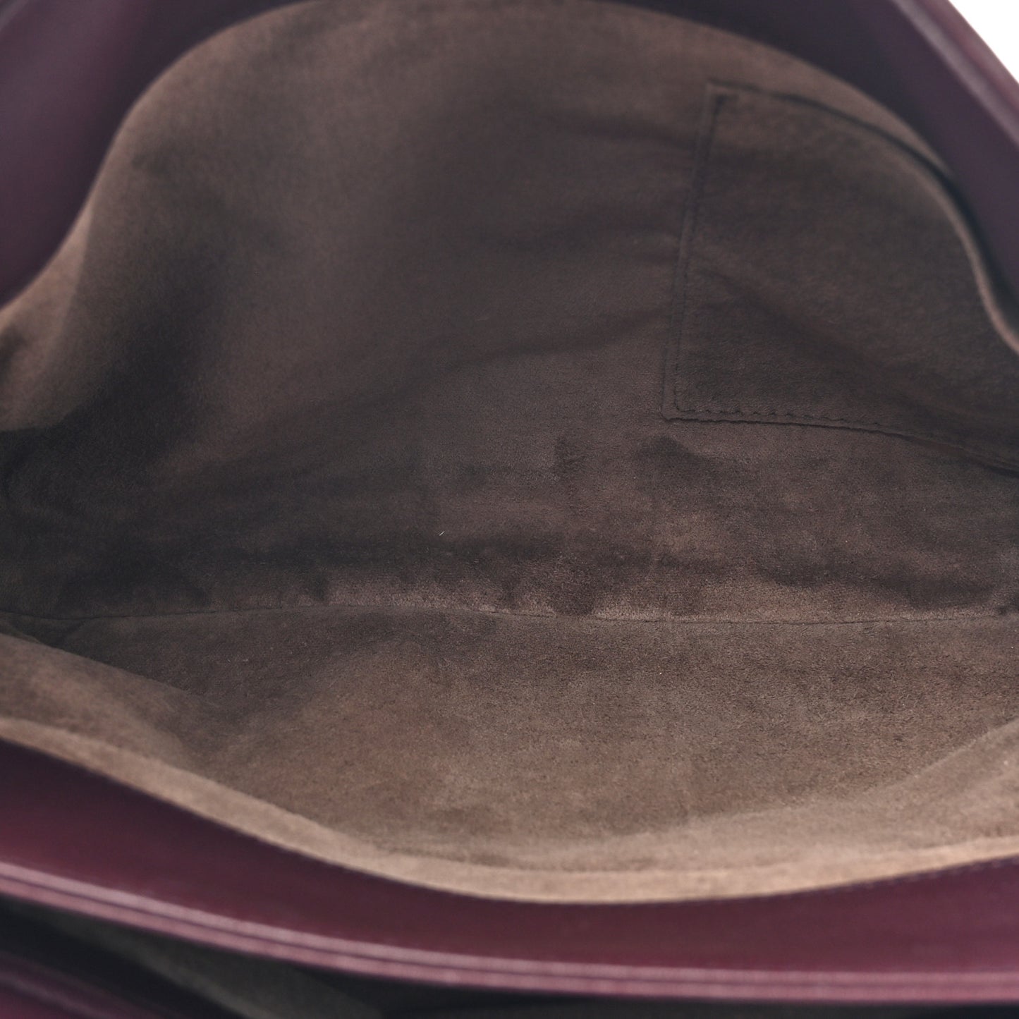 Nappa Intrecciato Large Olimpia Bag Burgundy