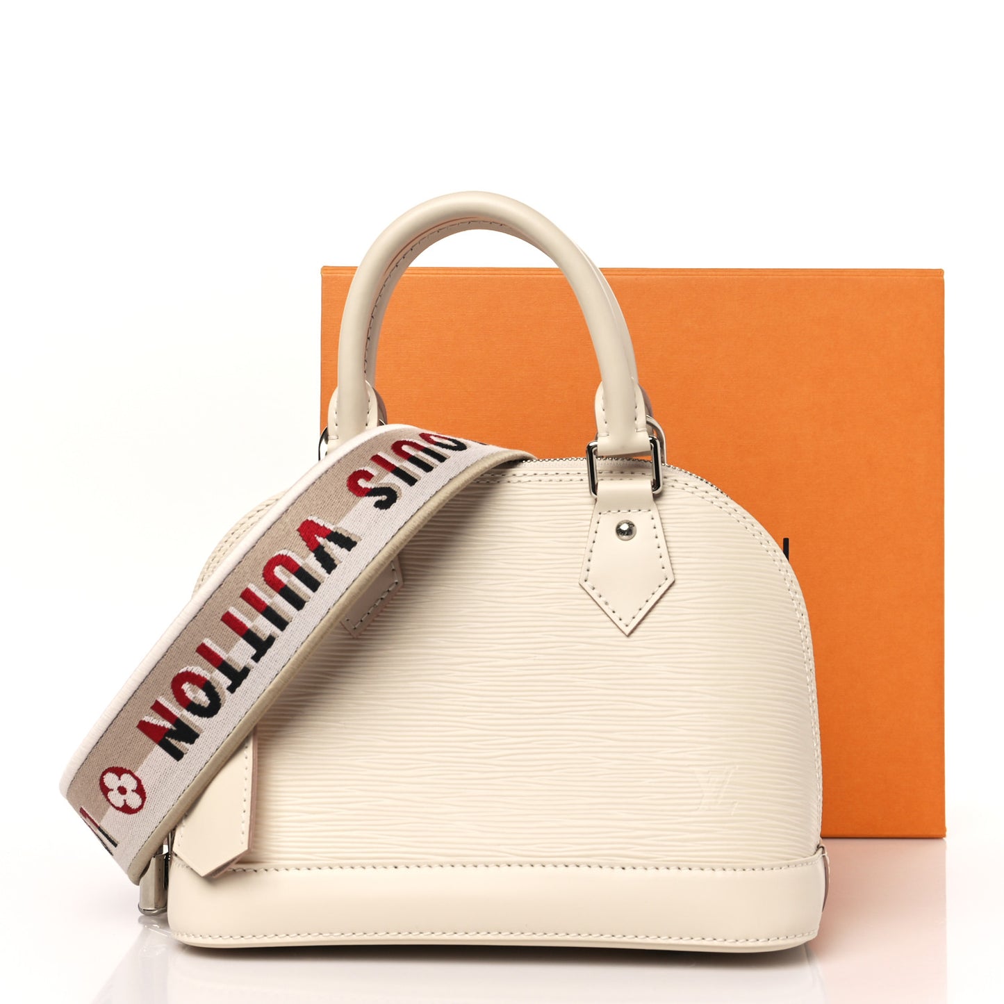 LOUIS VUITTON Epi Jacquard Alma BB Quartz