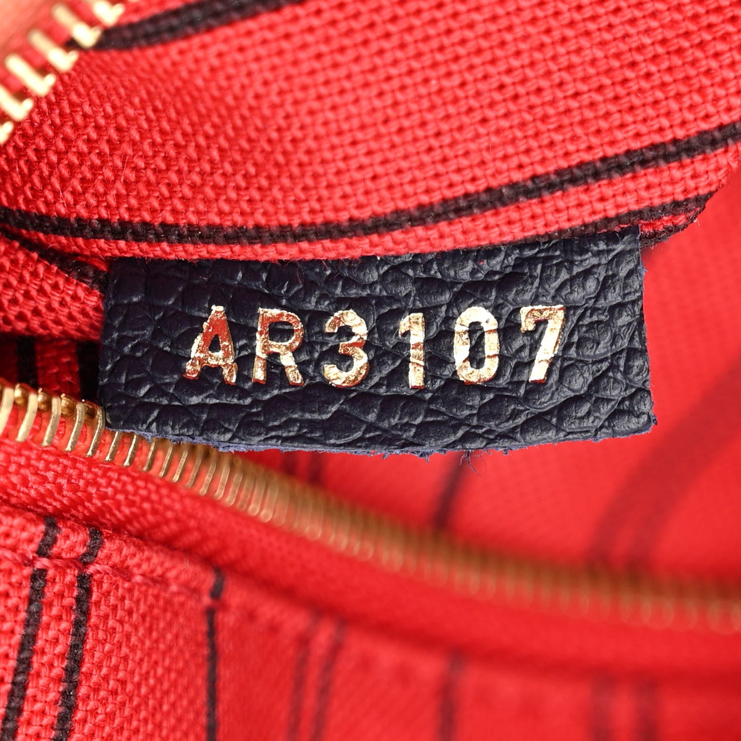 Louis Vuitton Empreinte Speedy Bandouliere 25 NM Marine Rouge 7 of 10