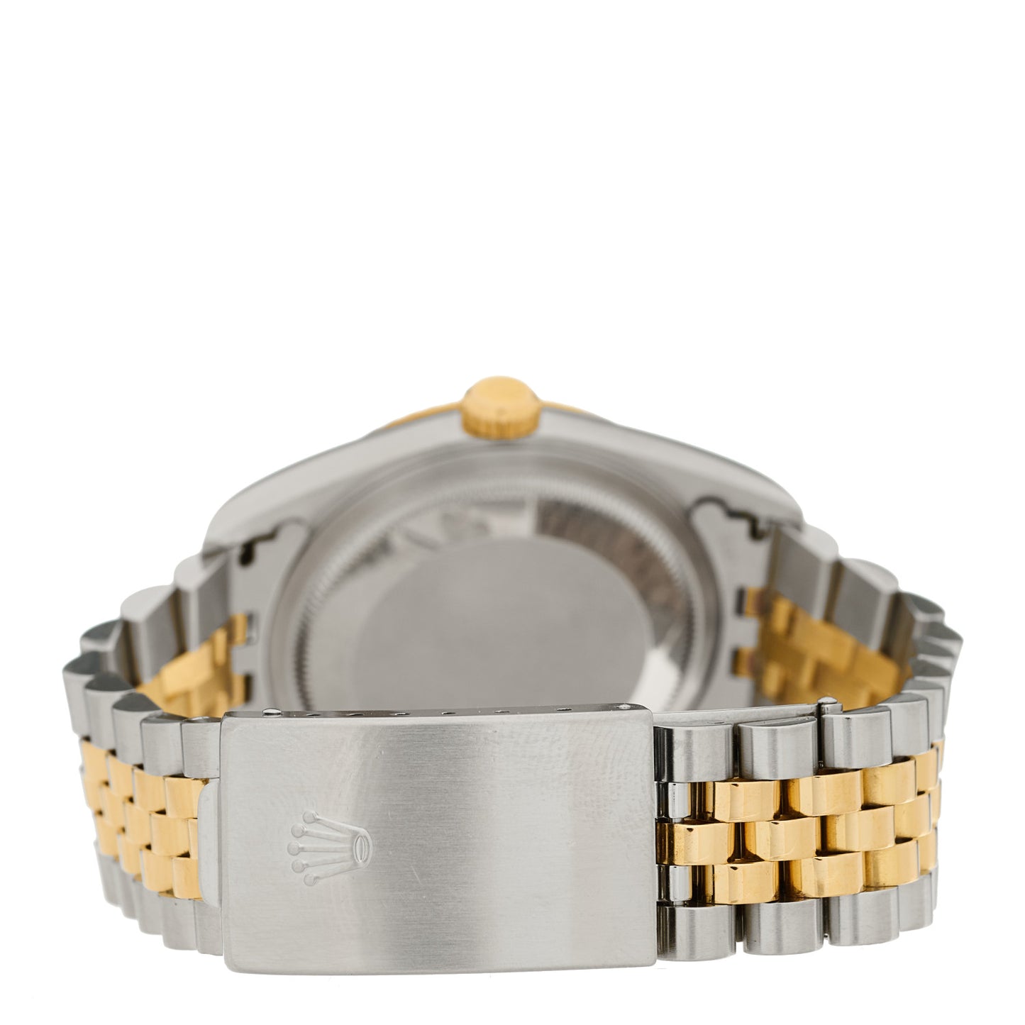Stainless Steel 18K Yellow Gold Diamond 36mm Oyster Perpetual Datejust Watch Champagne 16233