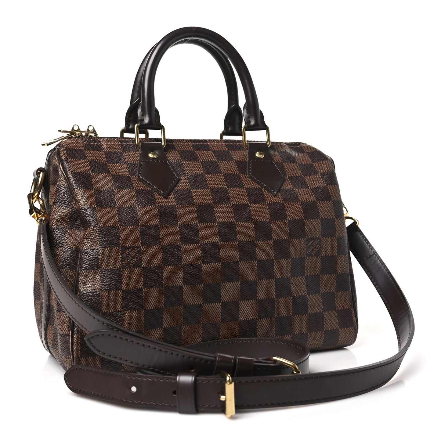 Damier Ebene Speedy Bandouliere 25