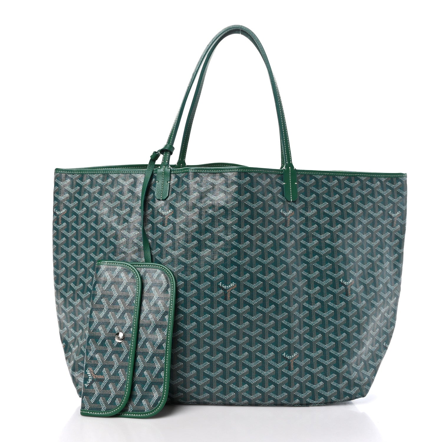 Goyard Goyardine Saint Louis GM Green 3 of 12