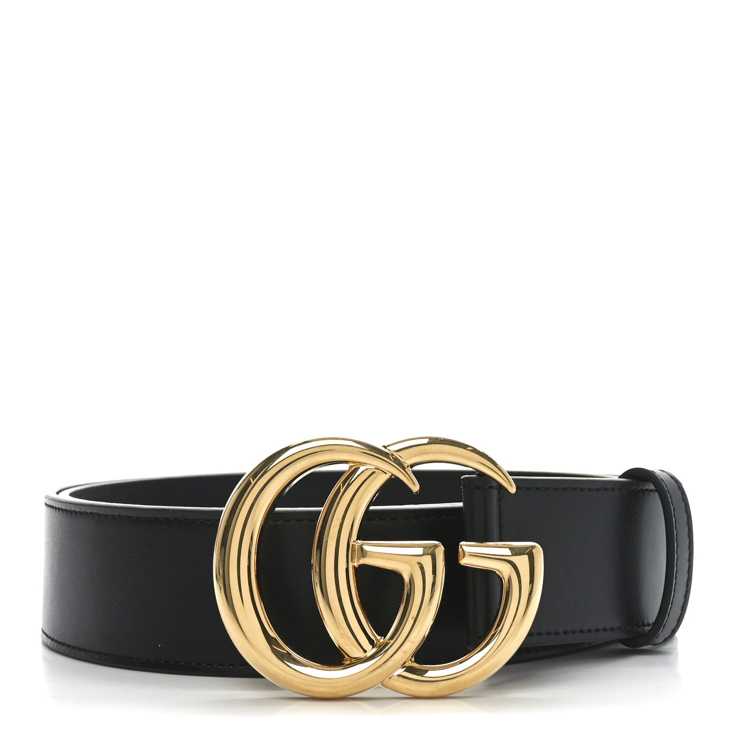 Plutone Calfskin Double G 40mm Belt 105 42 Black