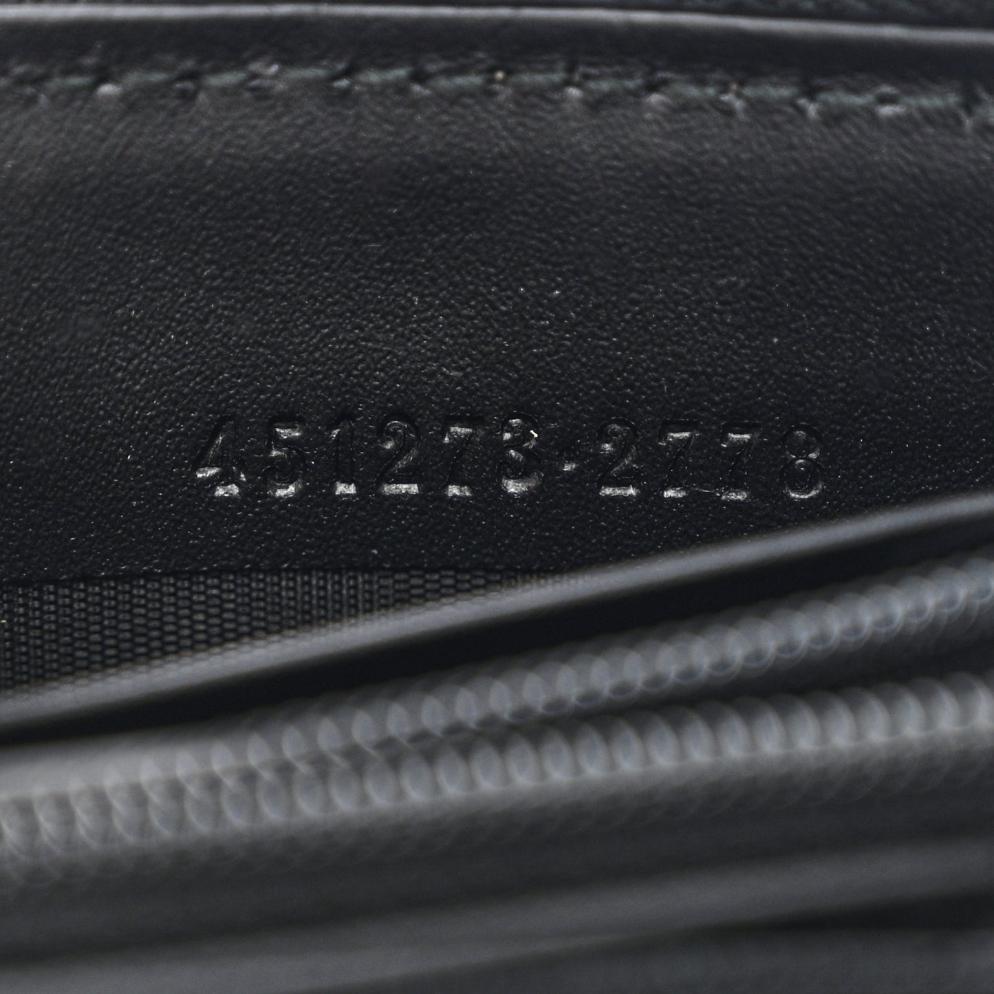 GG Supreme Monogram Bee Zip Around Wallet