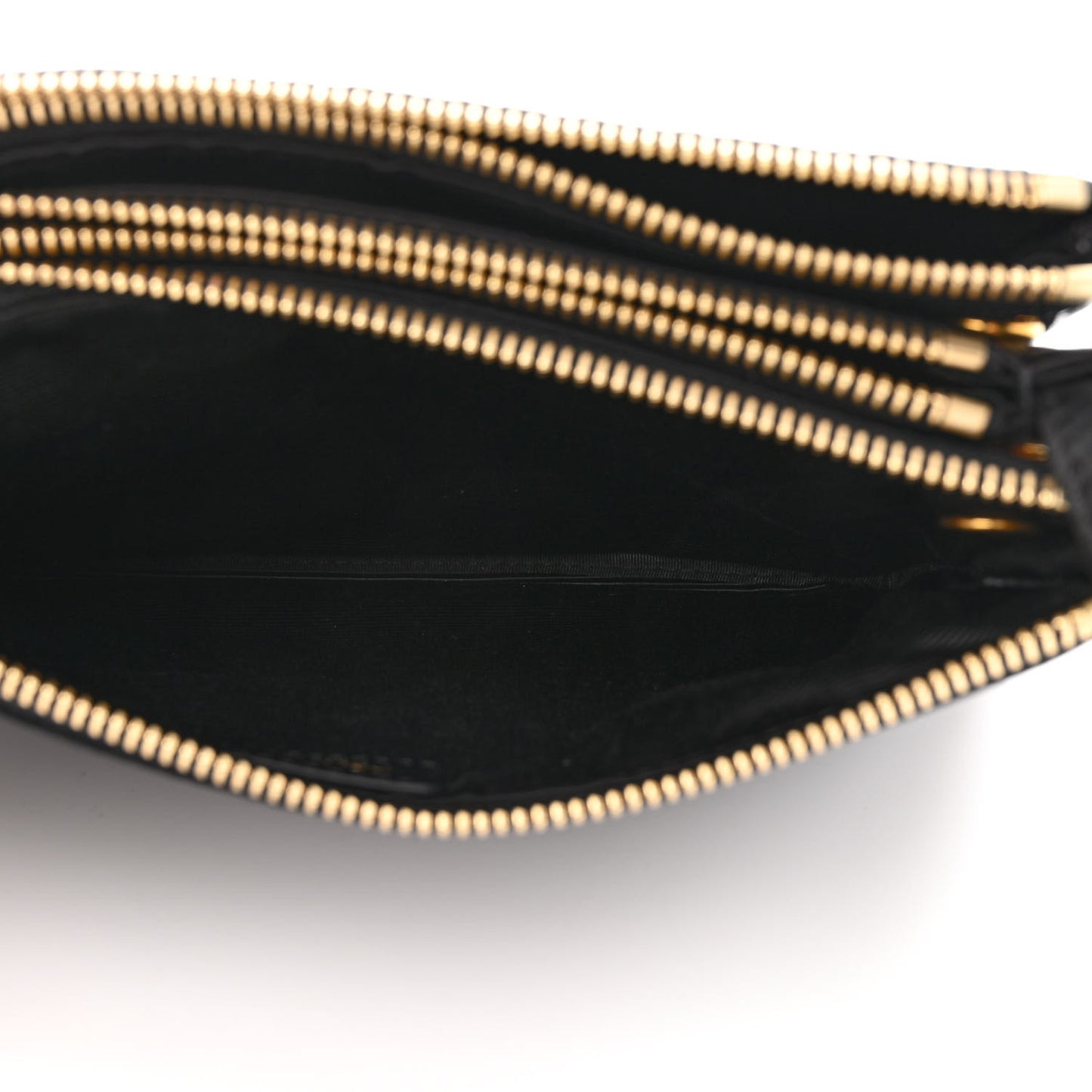Sequin Small Trio Crossbody Bag Black