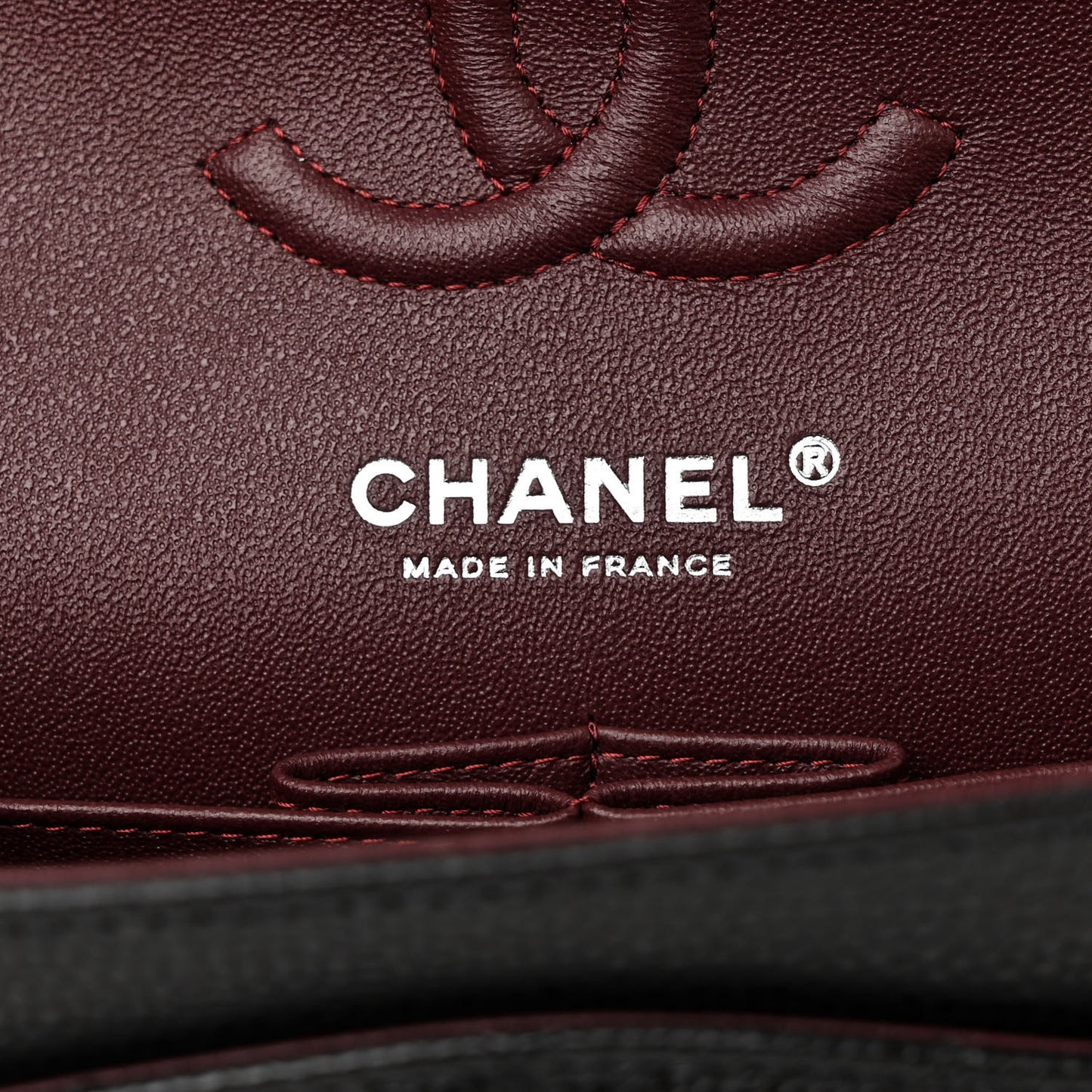 Caviar Quilted Small Double Flap Black