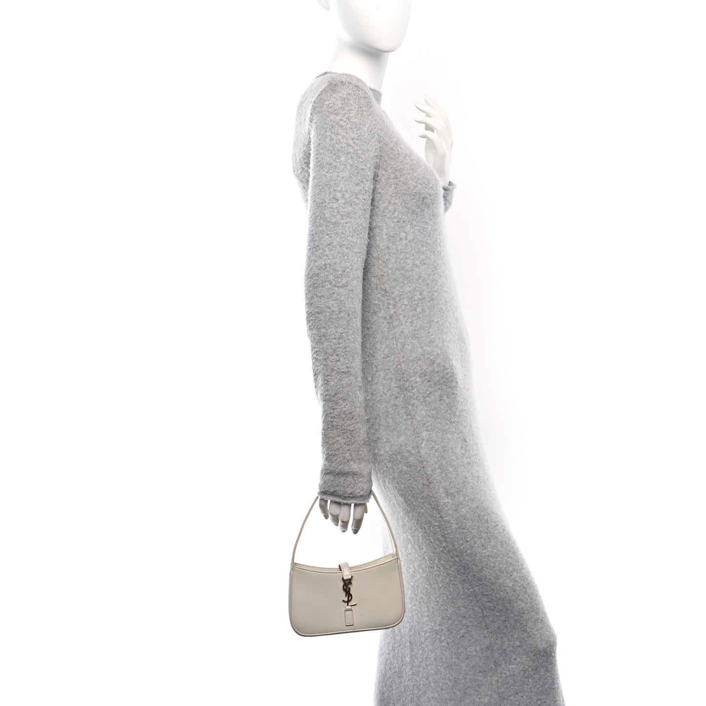 Smooth Calfskin Le 5 A 7 Mini Hobo Crema Soft