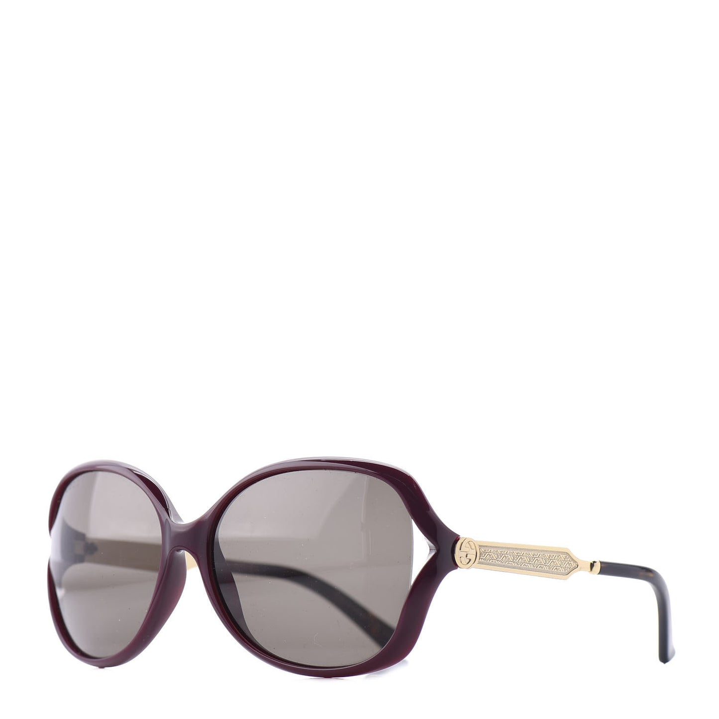 Acetate Oversized Butterfly Sunglasses GG 0076S Purple