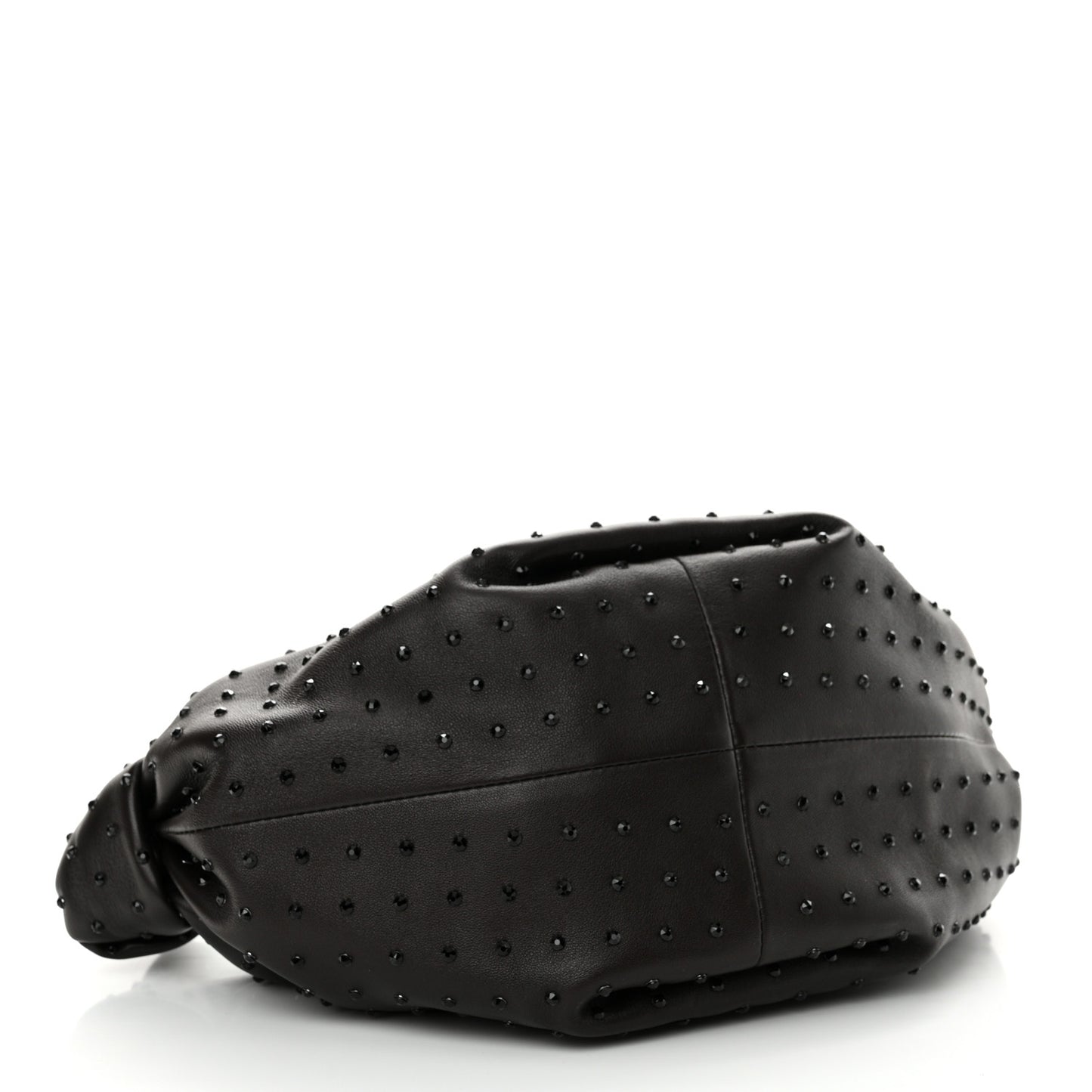Nappa Strass Mini Double Knot Bag Fondant