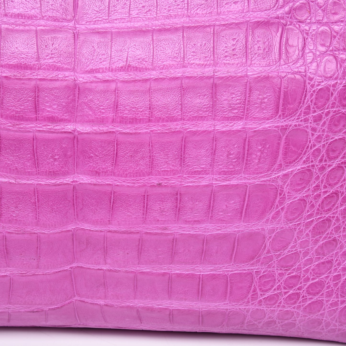 Crocodile Convertible Shopper Tote Purple