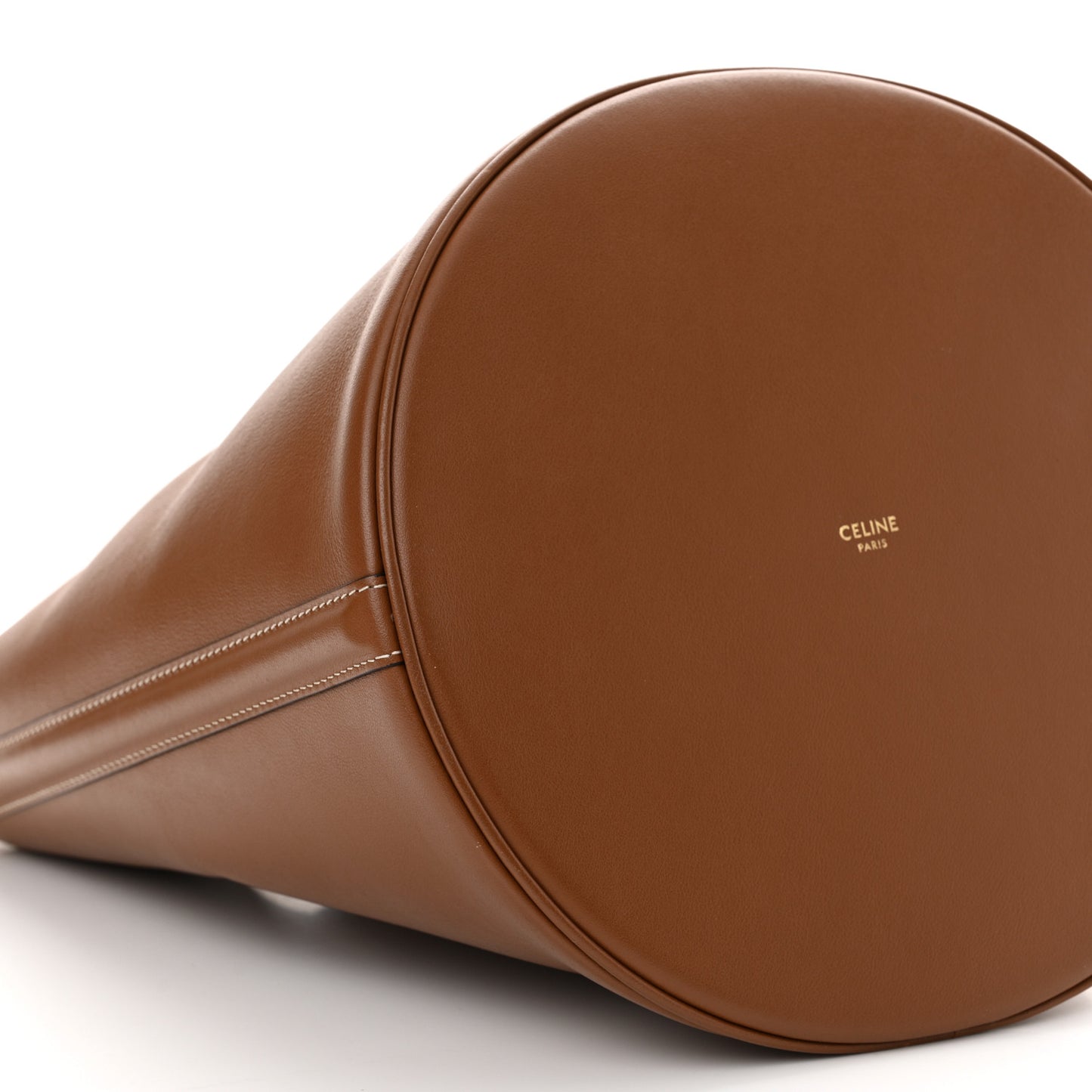 Smooth Calfskin Bucket 16 Bag Tan