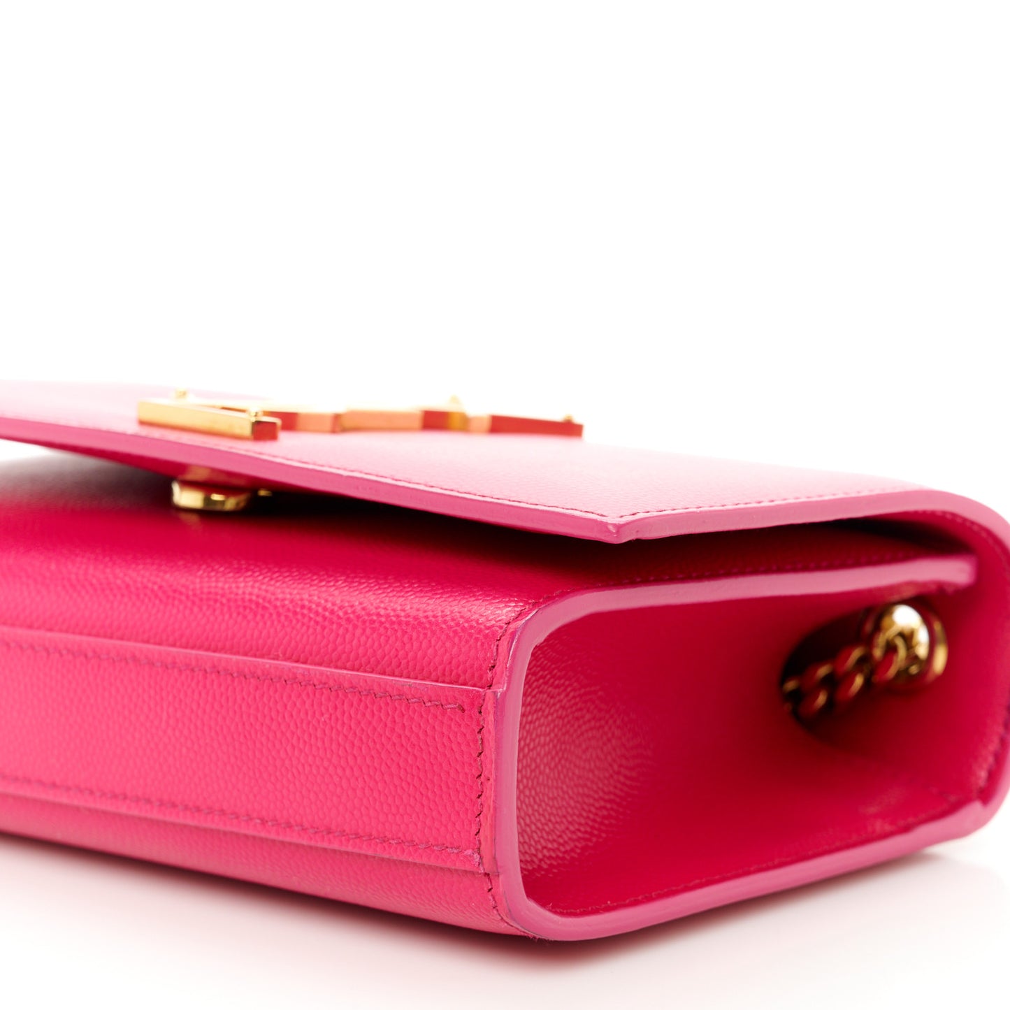 Grain De Poudre Small Monogram Kate Satchel Bubblegum