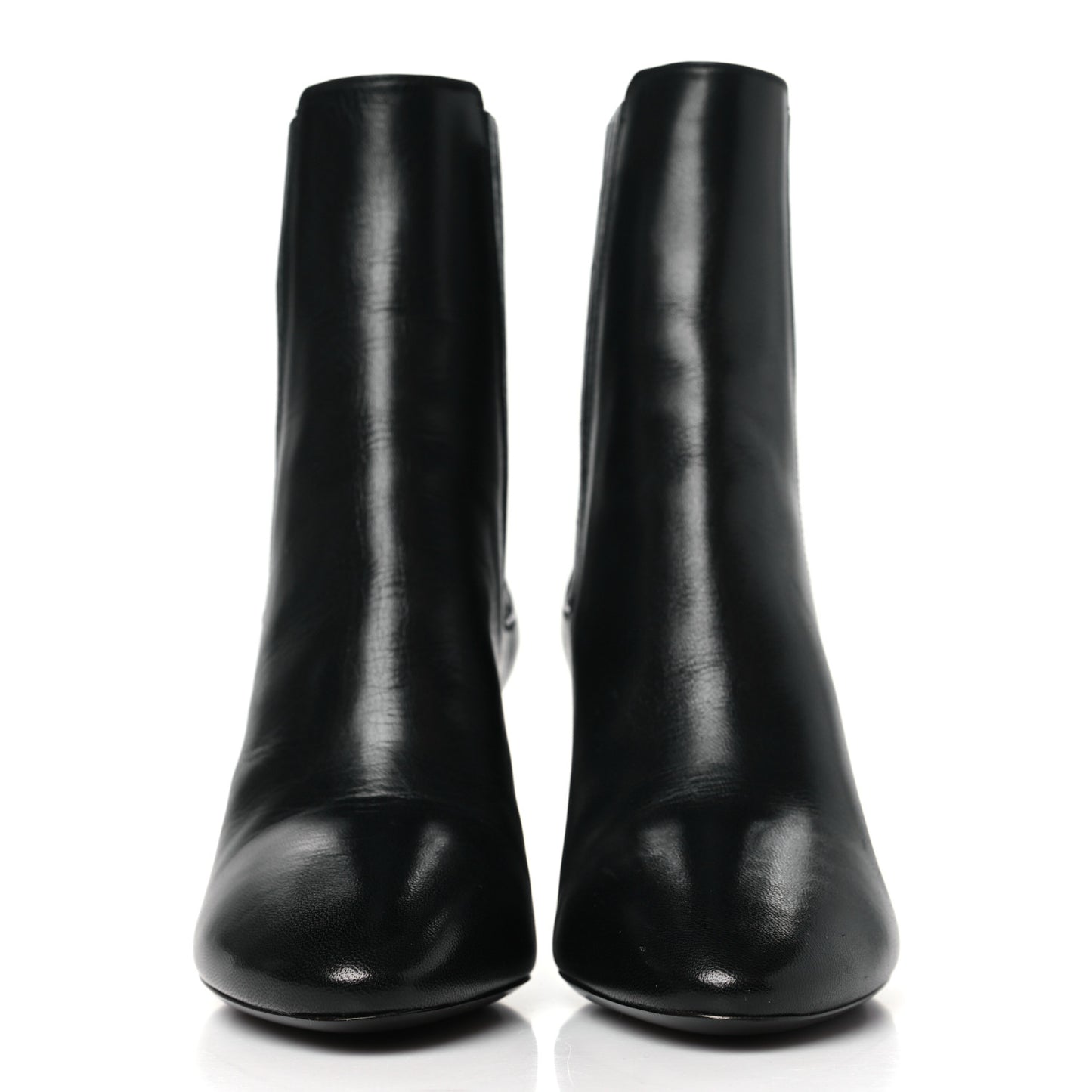 Nappa Lou 75 Ankle Zip Boots 36 Black