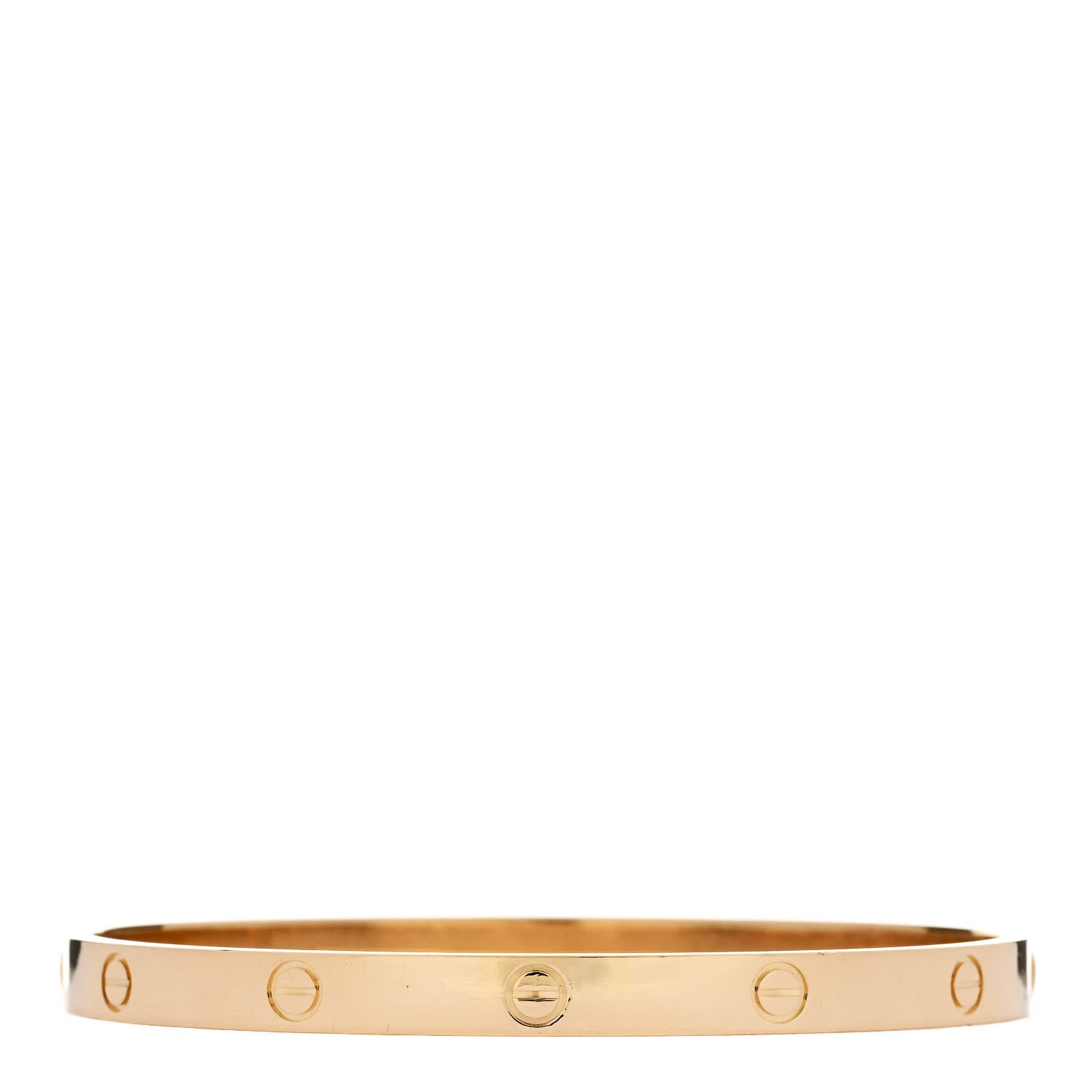 Cartier 18K Yellow Gold LOVE Bracelet 21 2 of 8