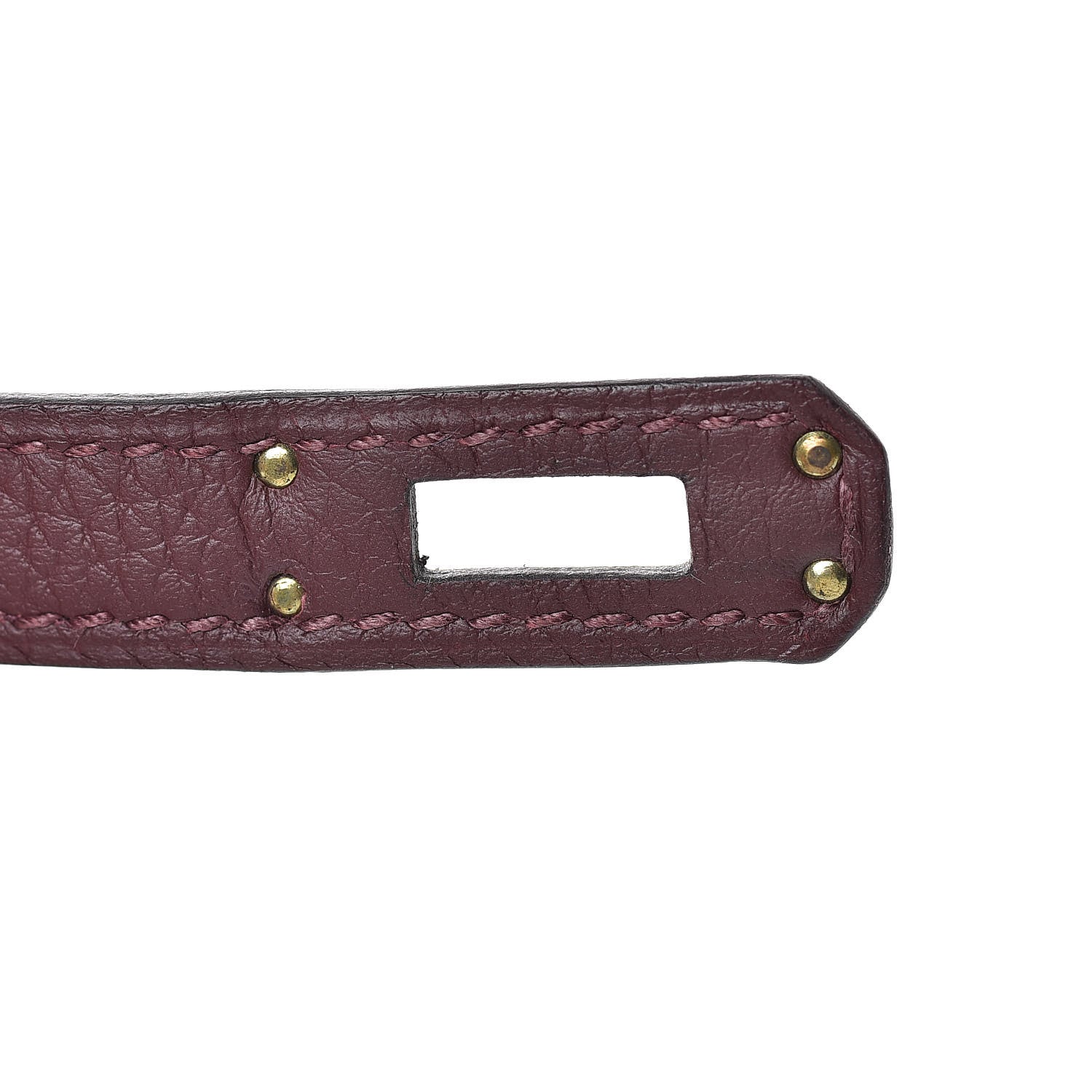 Hermes Togo Kelly Retourne 25 Bordeaux 29 of 40