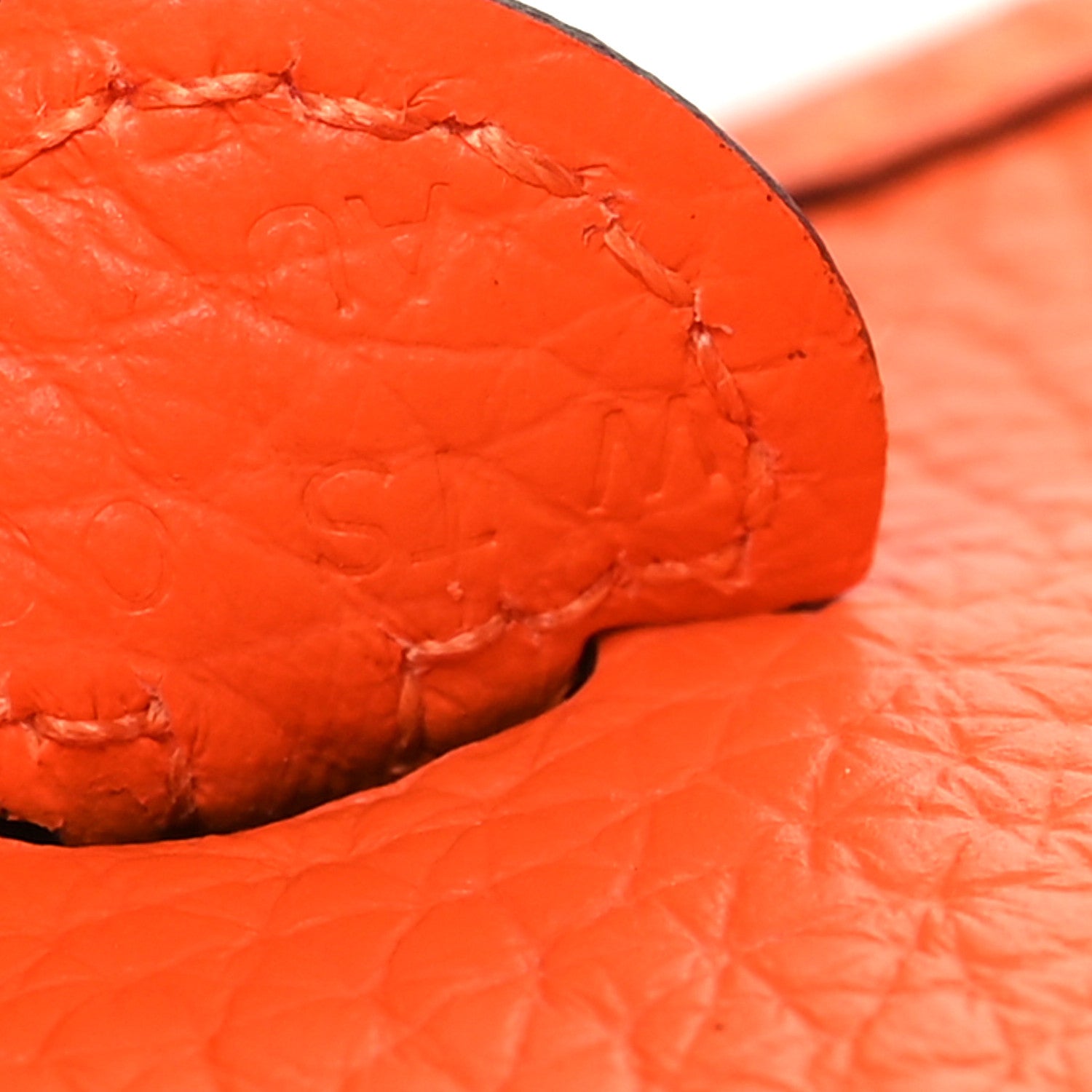 Hermes Taurillon Clemence Evelyne TPM Orange 7 of 10