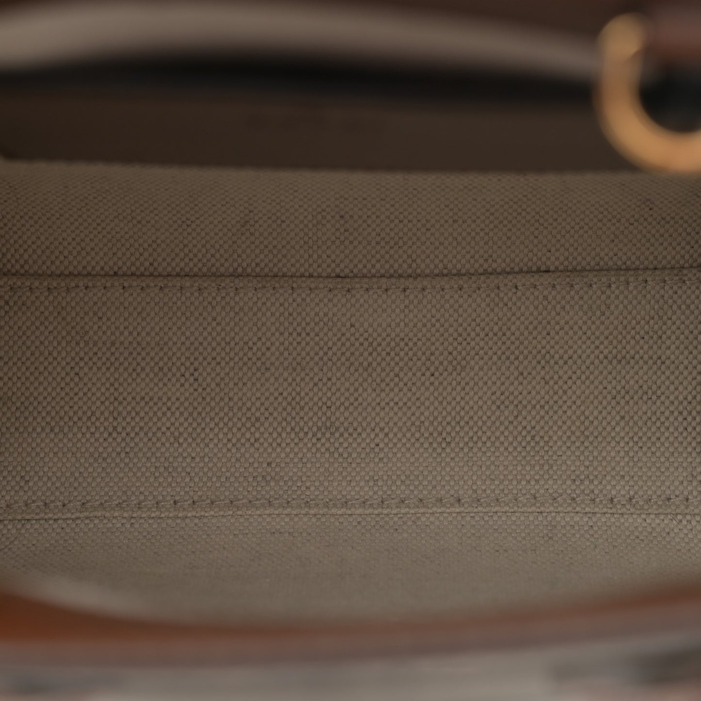 GG Supreme Monogram Azalea Calfskin Mini Retro Interlocking G Tote Bag Beige Ebony Brown Sugar