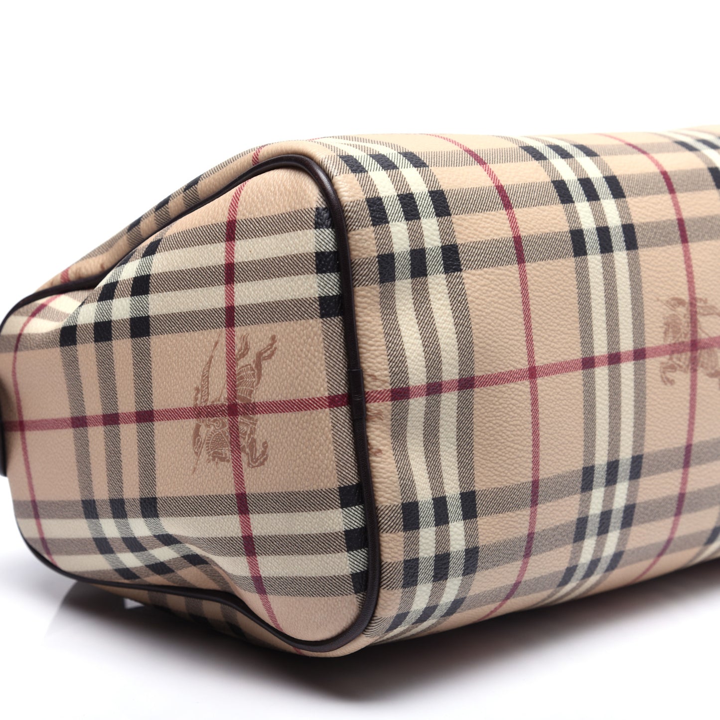 Haymarket Check Small Chester Bowling Bag Chocolate