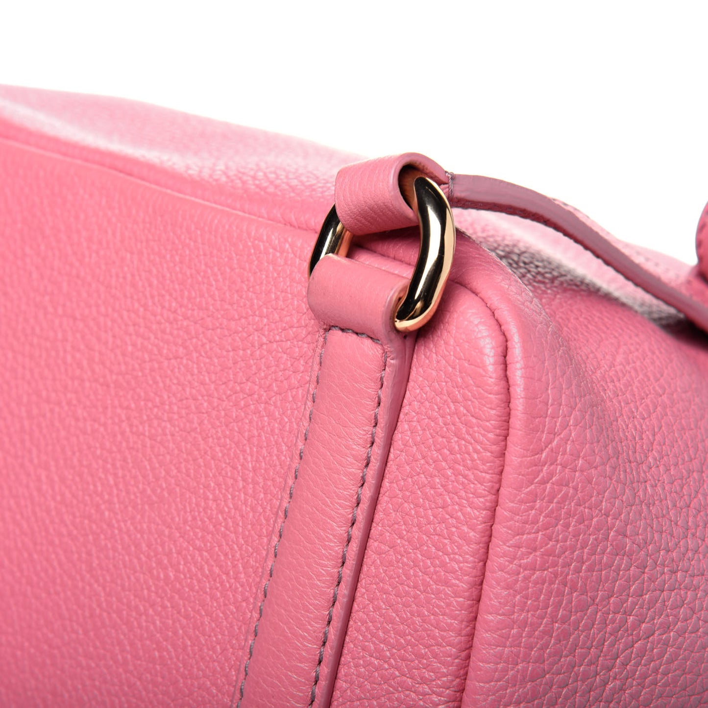 Pebbled Calfskin Sicily Backpack Pink