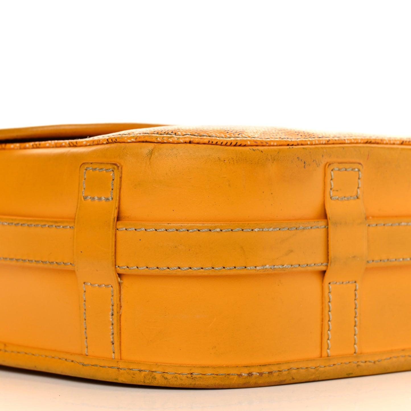 Goyardine Belvedere II MM Messenger Bag Yellow