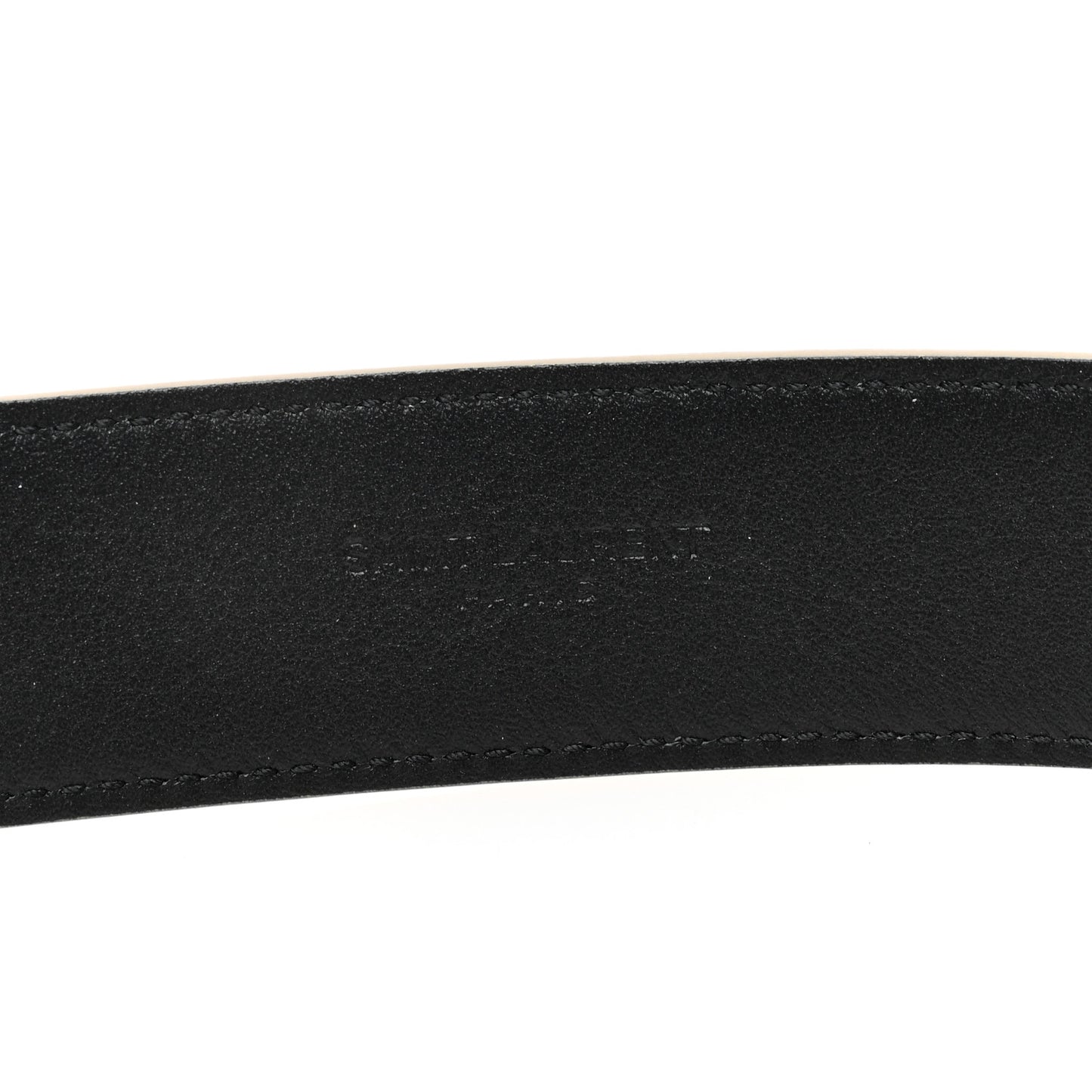 Smooth Calfskin Monogram Square Buckle Belt 70 28 Dark Beige
